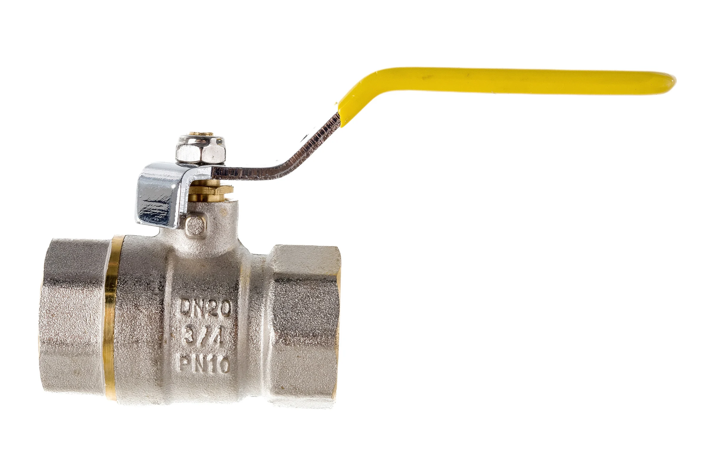 Шаровой кран для газа СТМ ГАЗ 3/4", г/г, рычаг CGFFH034