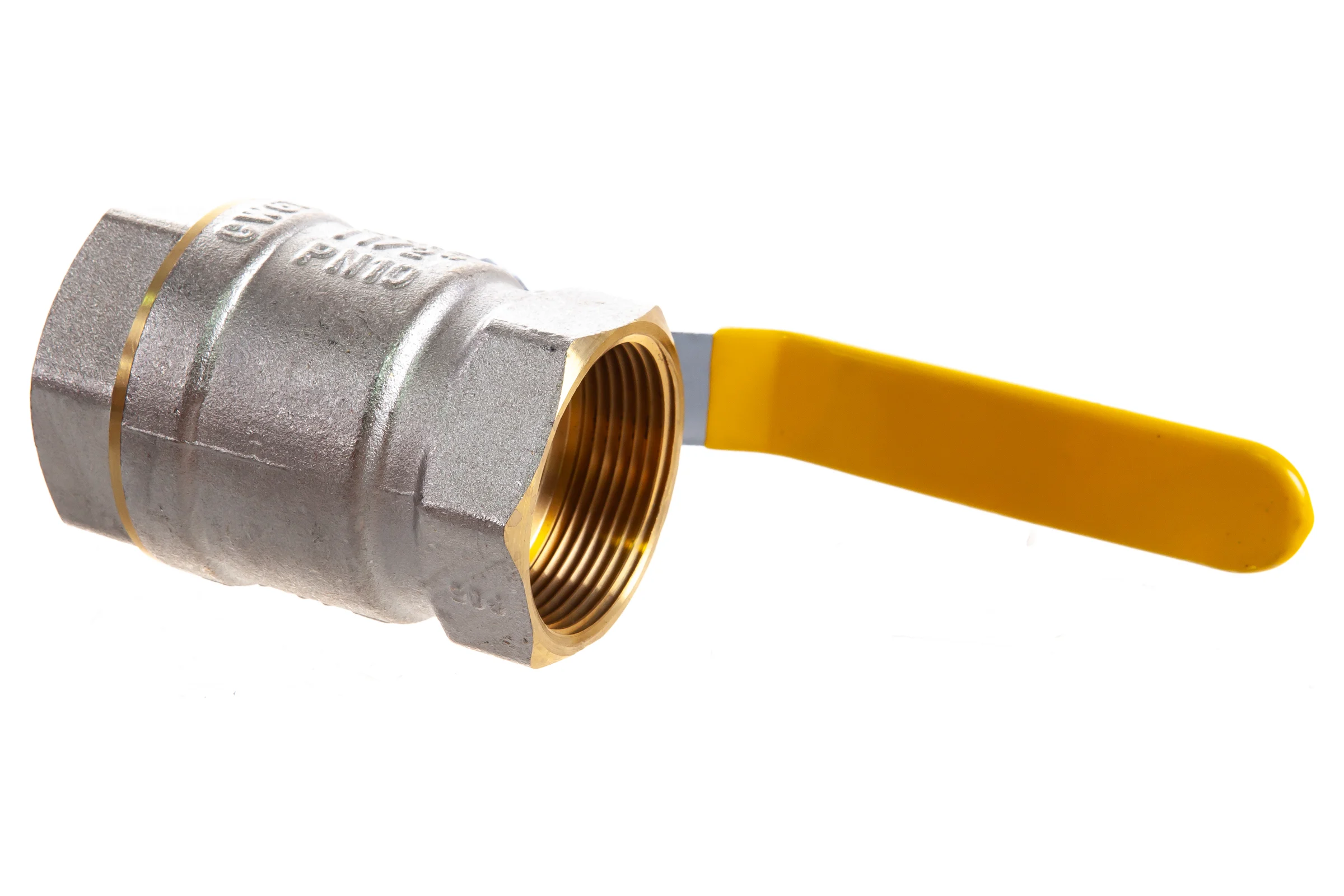 Шаровой кран для газа СТМ ГАЗ 1-1/2", г/г, рычаг CGFFH112