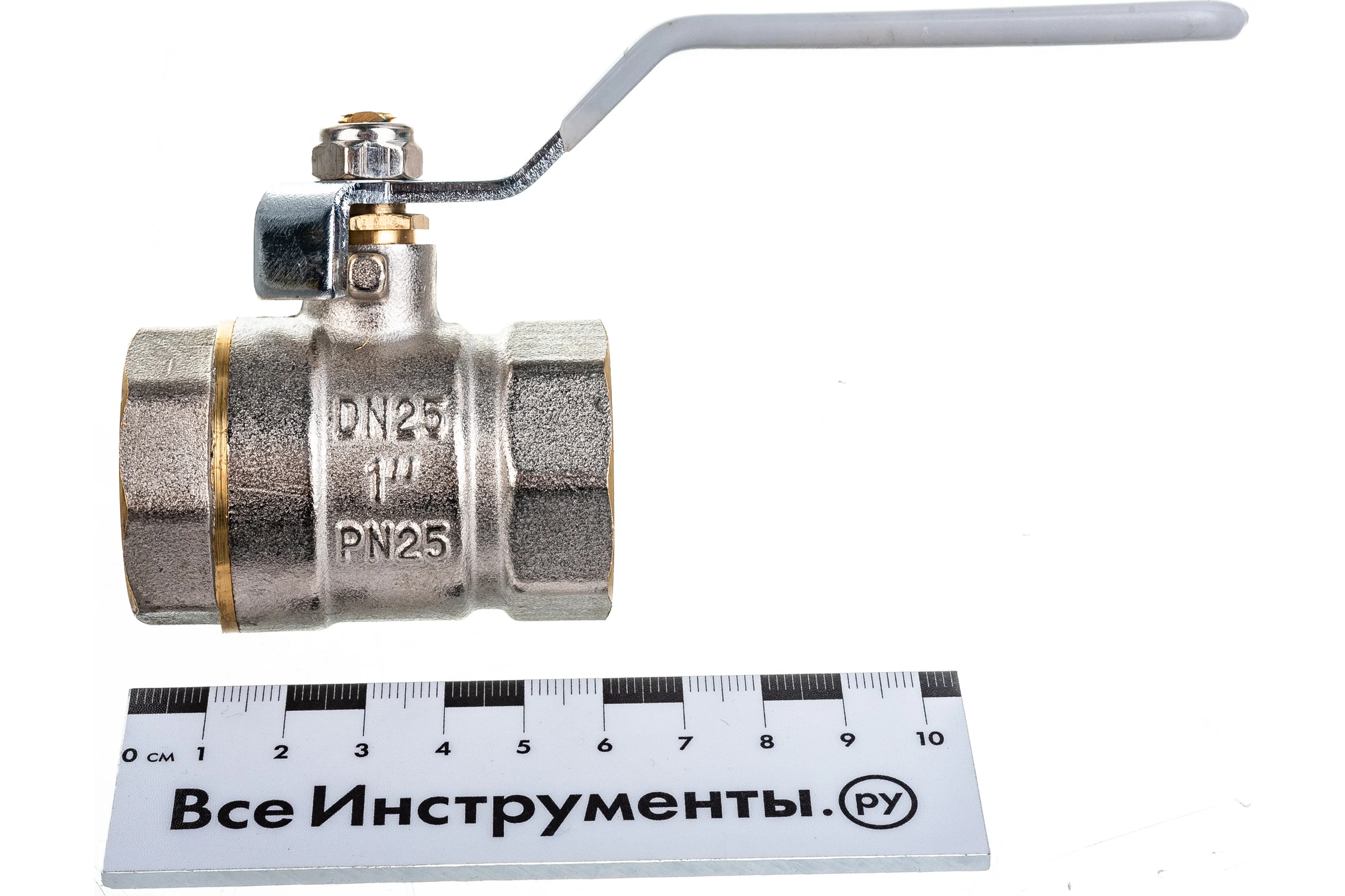 Шаровой кран для воды СТМ СТАНДАРТ 1", г/г, рычаг CWFFH001