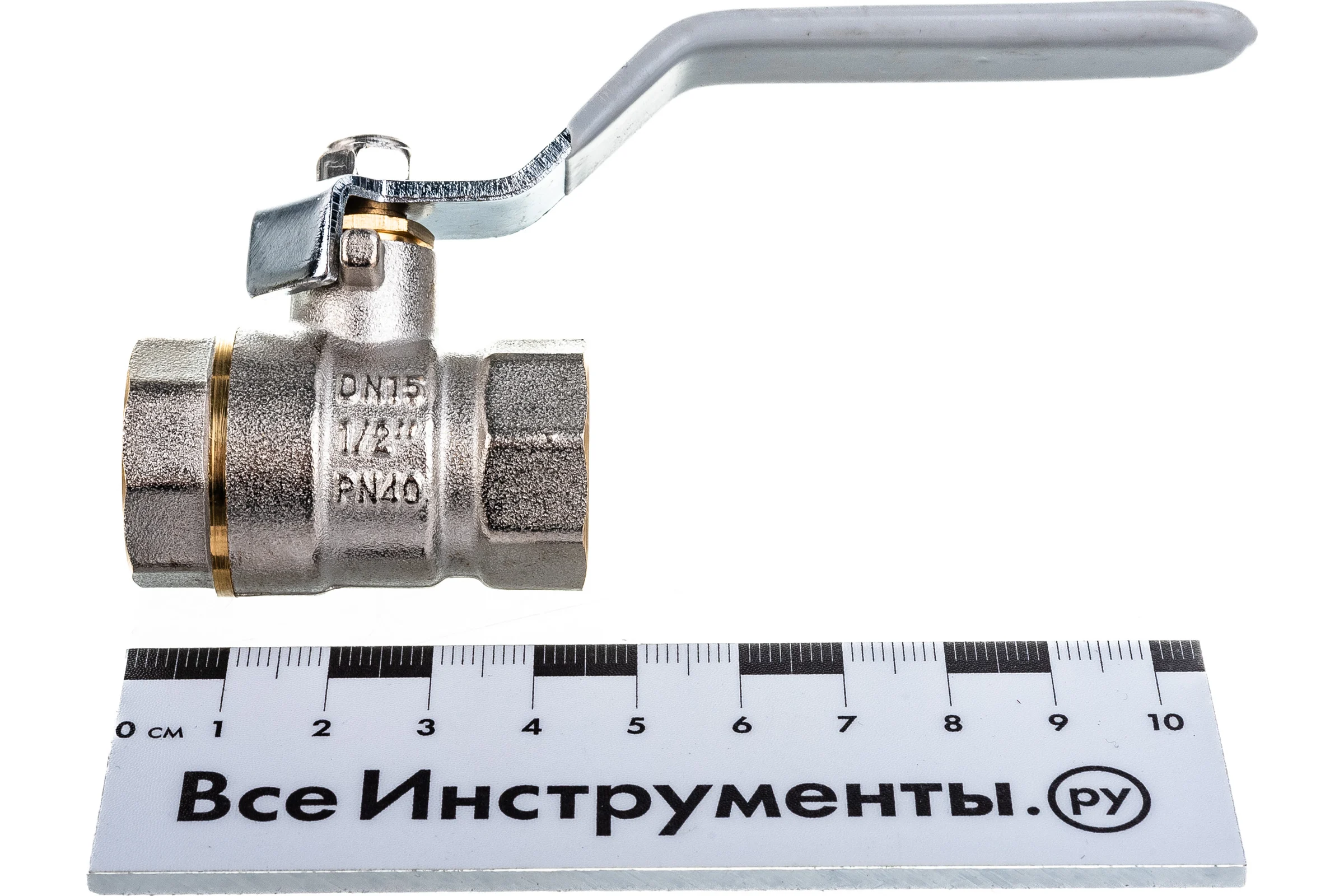 Шаровой кран для воды СТМ СТАНДАРТ 1/2", г/г, рычаг CWFFH012