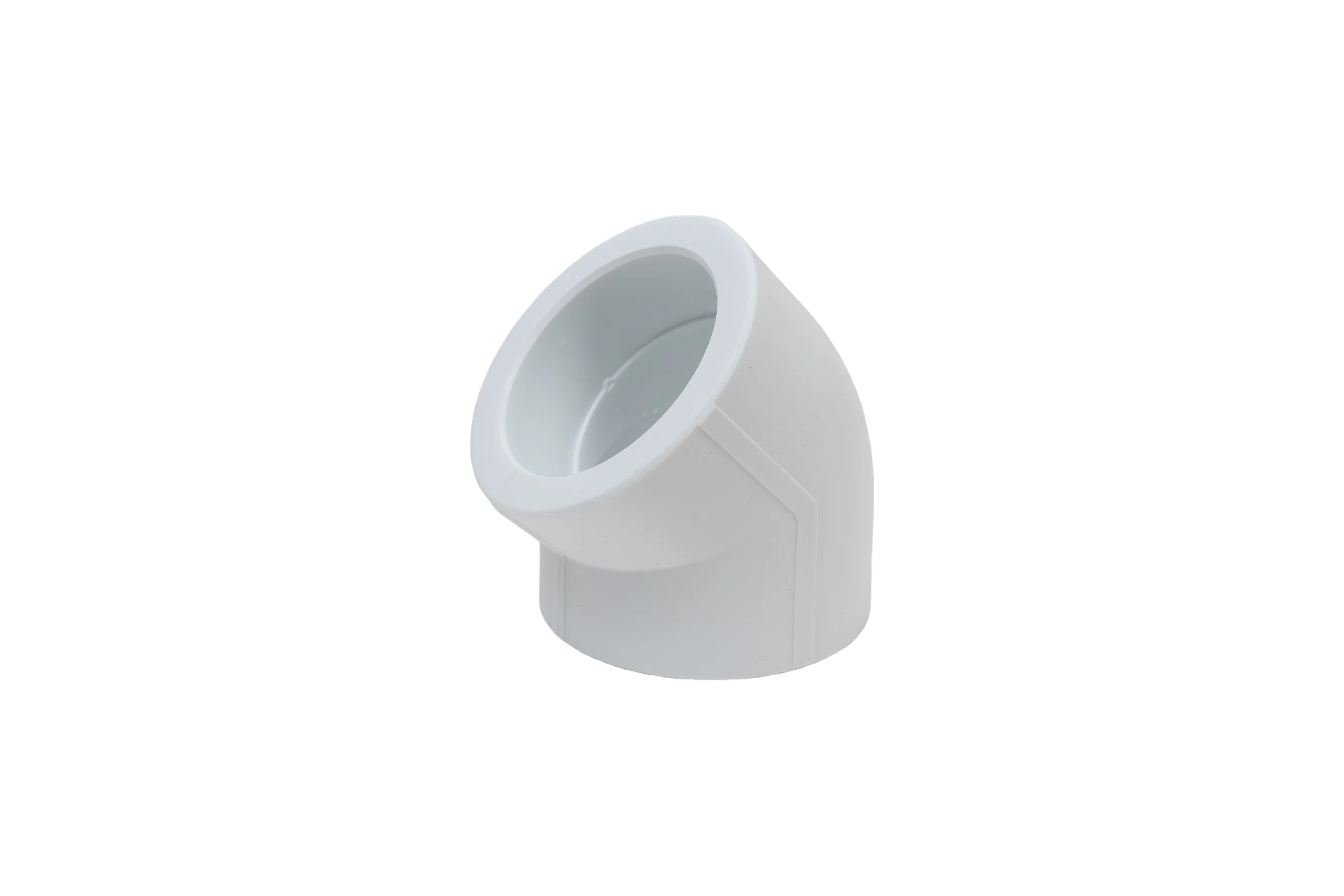 Угольник VALFEX PP-R Дн 90х45°, белый 10107090 127-0572
