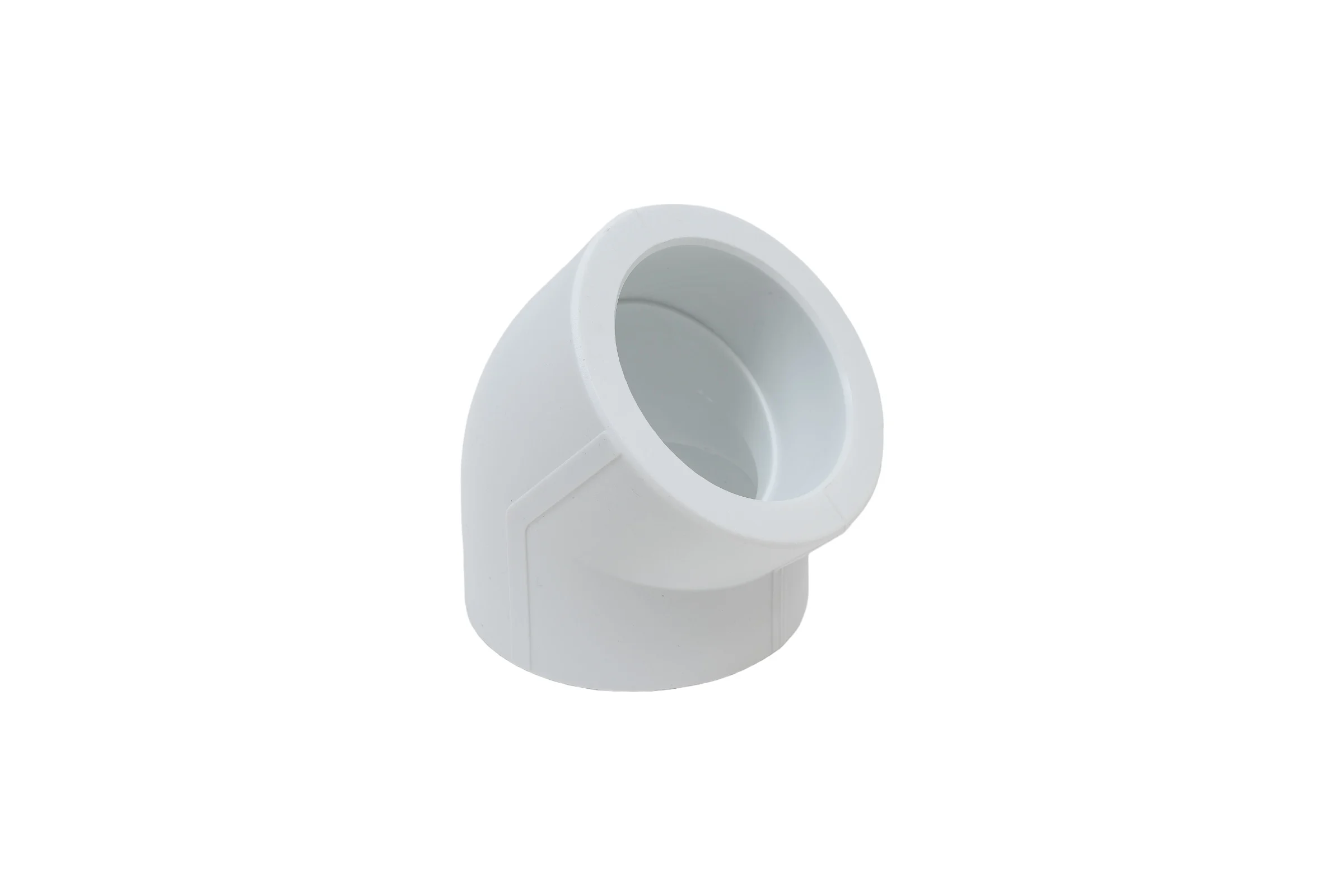 Угольник VALFEX PP-R Дн 90х45°, белый 10107090 127-0572