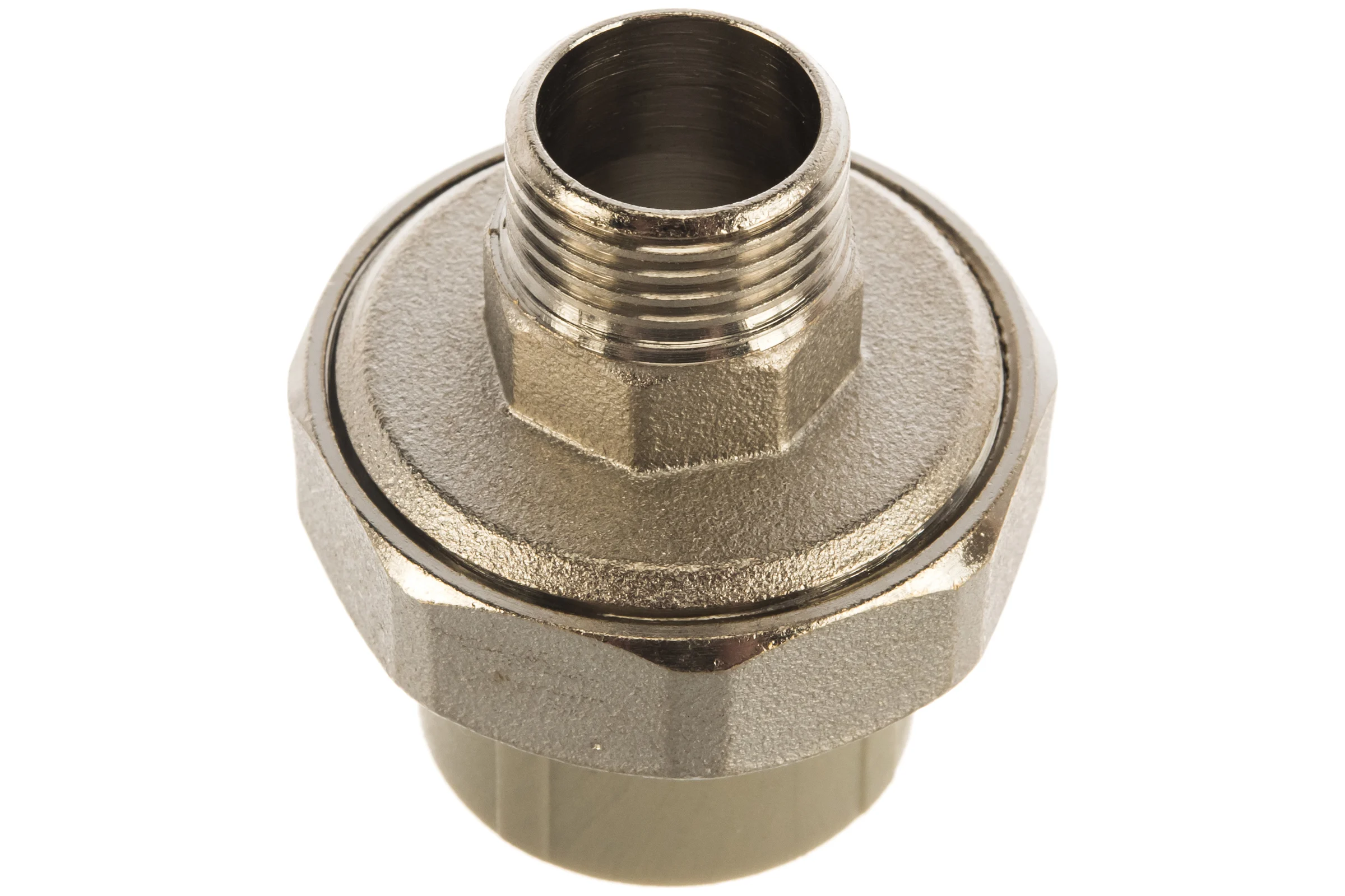 Комбинированная муфта VALFEX PP-R серая, разъемная Дн25х1/2 НР 10156115Г 127-0344