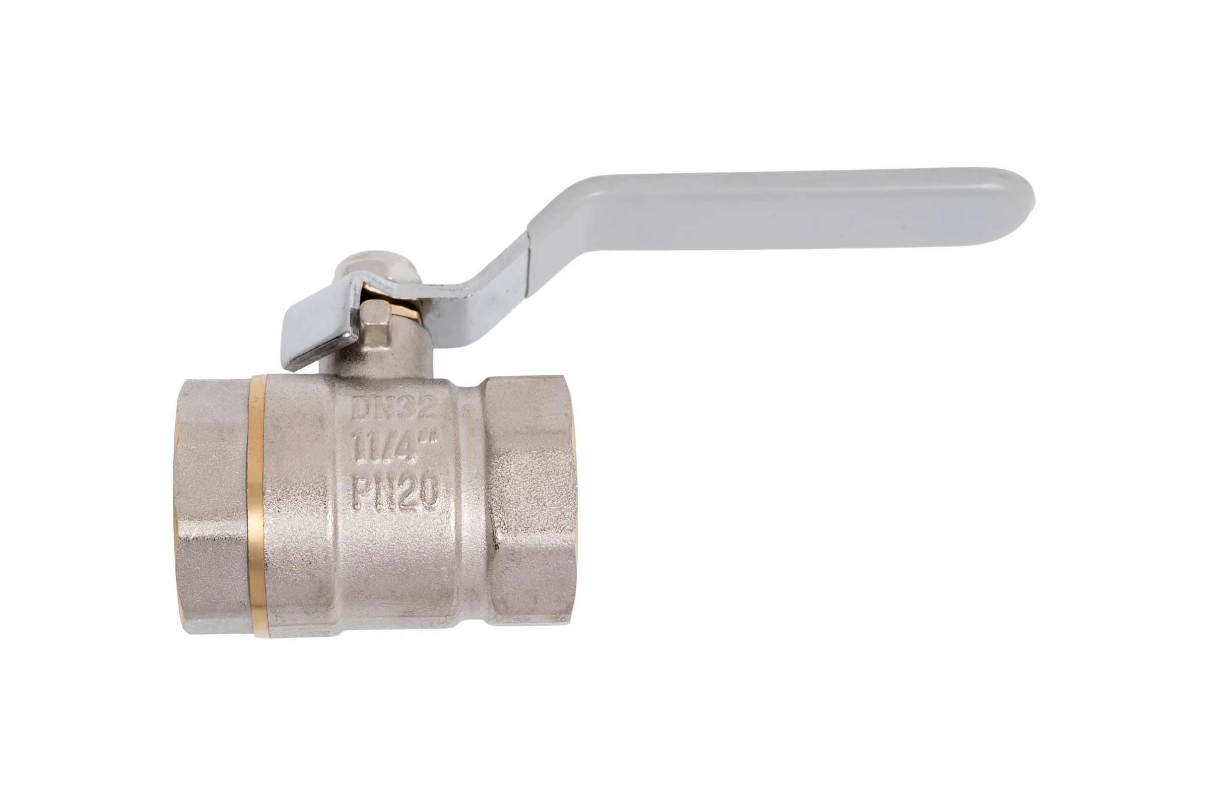 Шаровой кран для воды СТМ СТАНДАРТ 1-1/4", г/г, рычаг CWFFH114