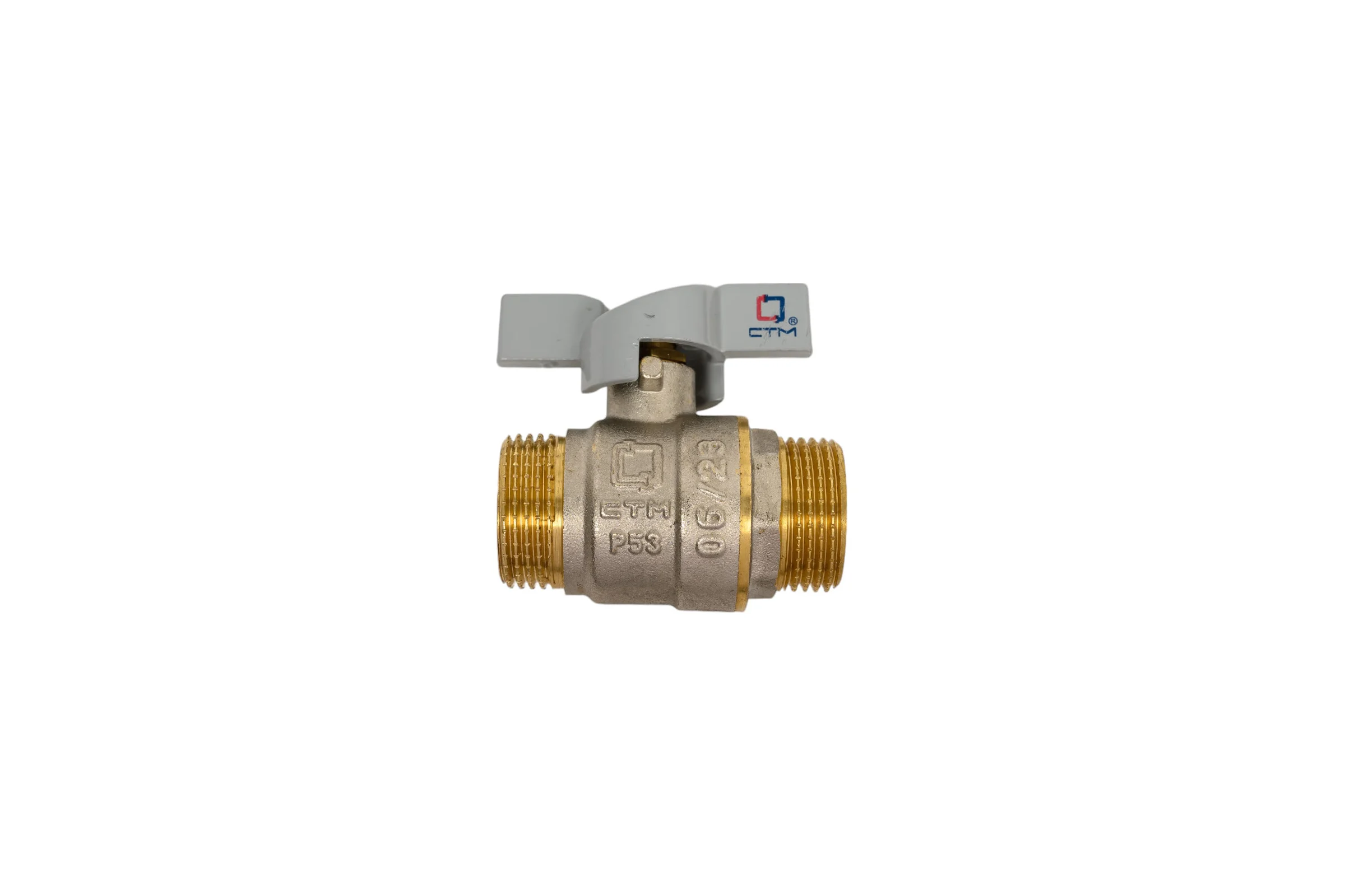 Шаровой кран для воды СТМ СТАНДАРТ 3/4", ш/ш, бабочка CWMMB034