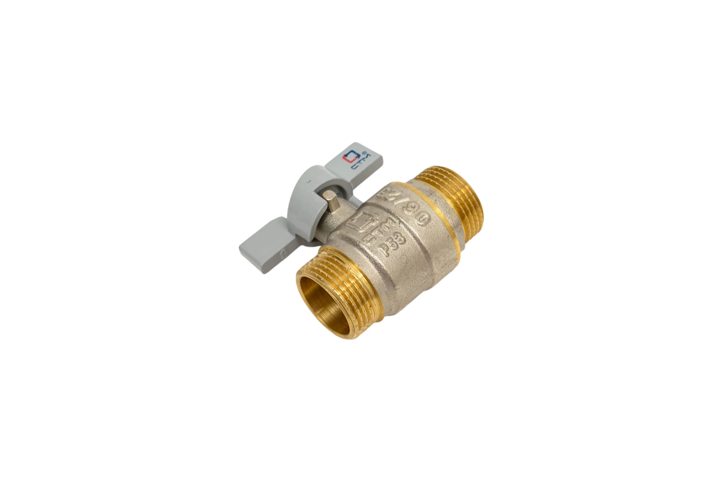 Шаровой кран для воды СТМ СТАНДАРТ 3/4", ш/ш, бабочка CWMMB034