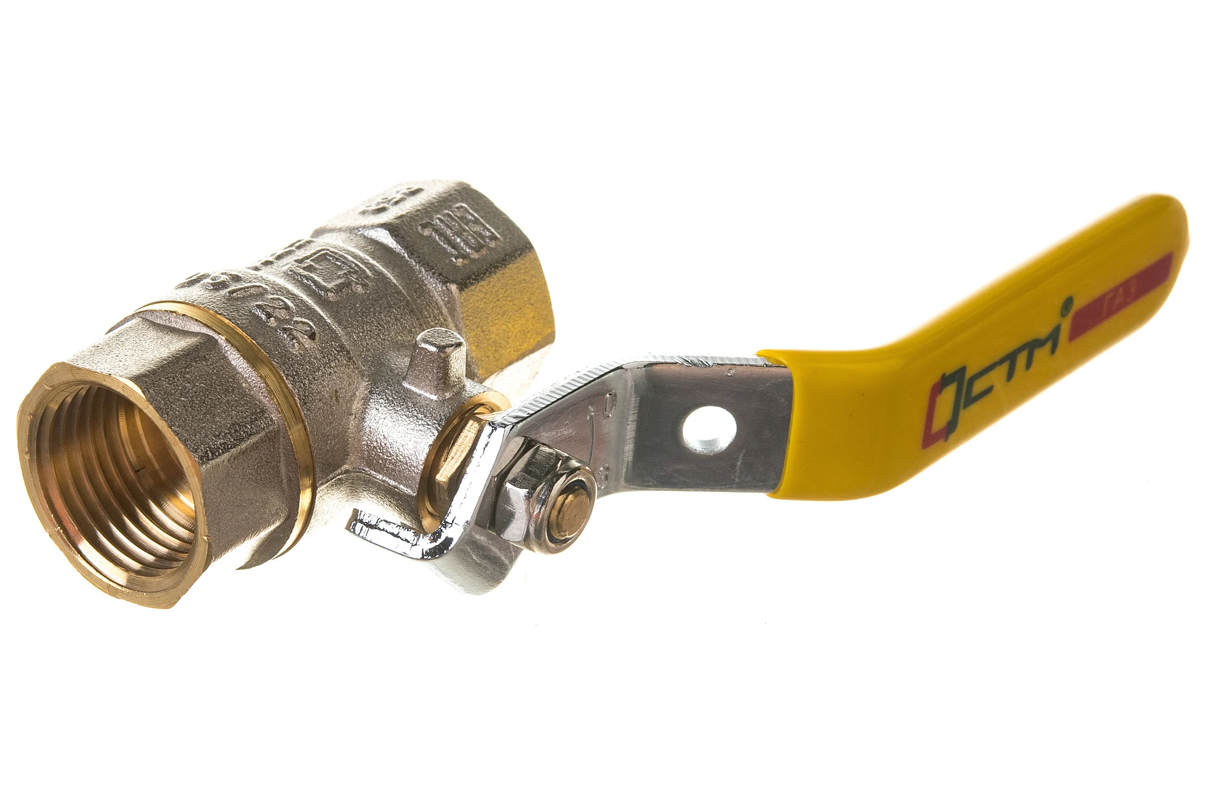 Шаровой кран для газа СТМ ГАЗ 1/2", г/г, рычаг CGFFH012
