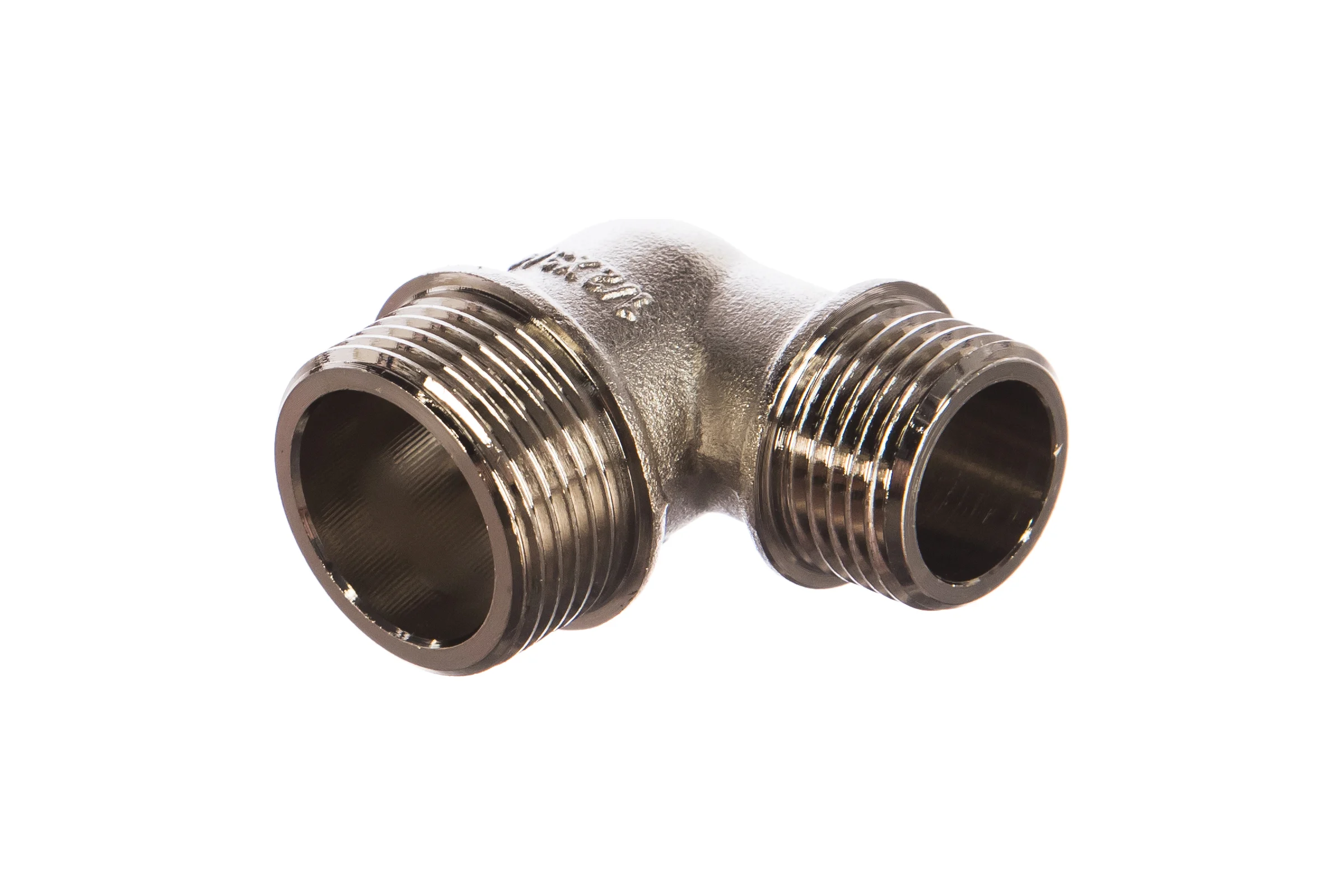 Переходной уголок СТМ 3/4" x 1/2", штуцер-штуцер CRRM3412
