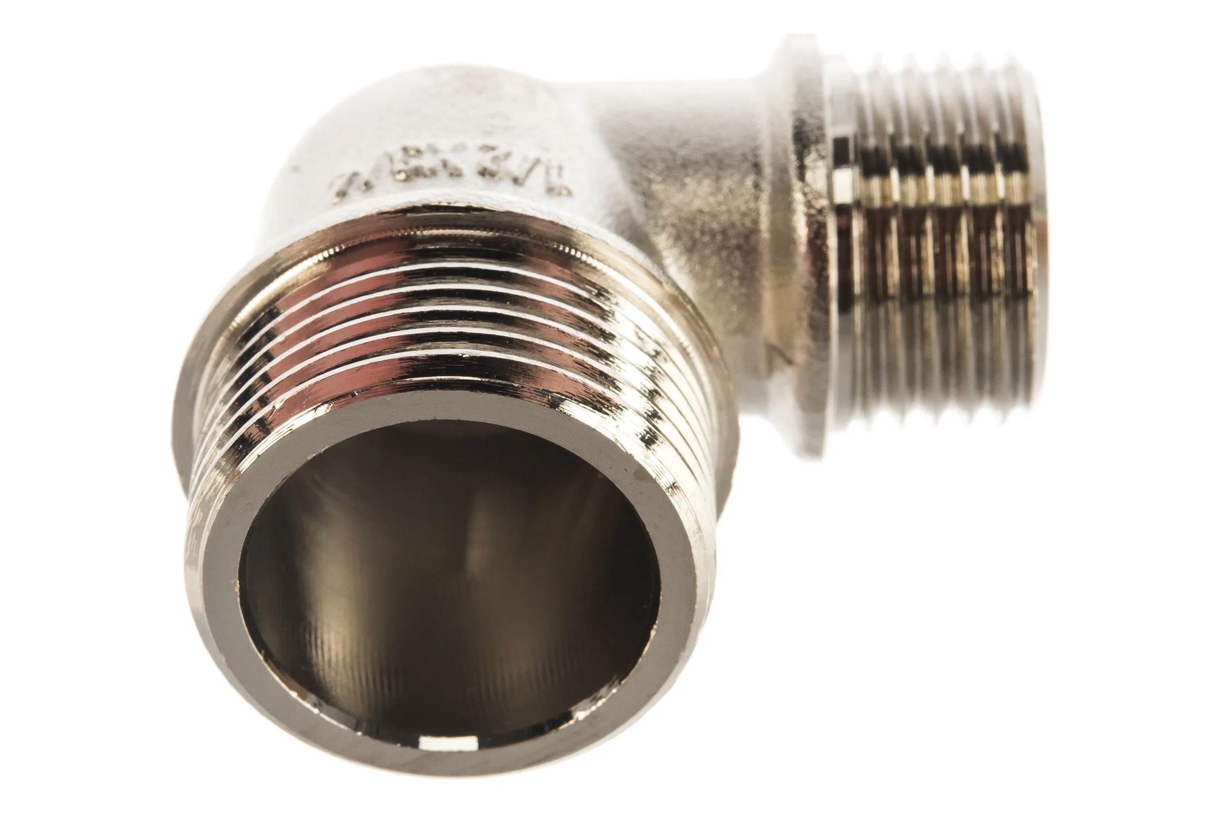 Переходной уголок СТМ 3/4" x 1/2", штуцер-штуцер CRRM3412
