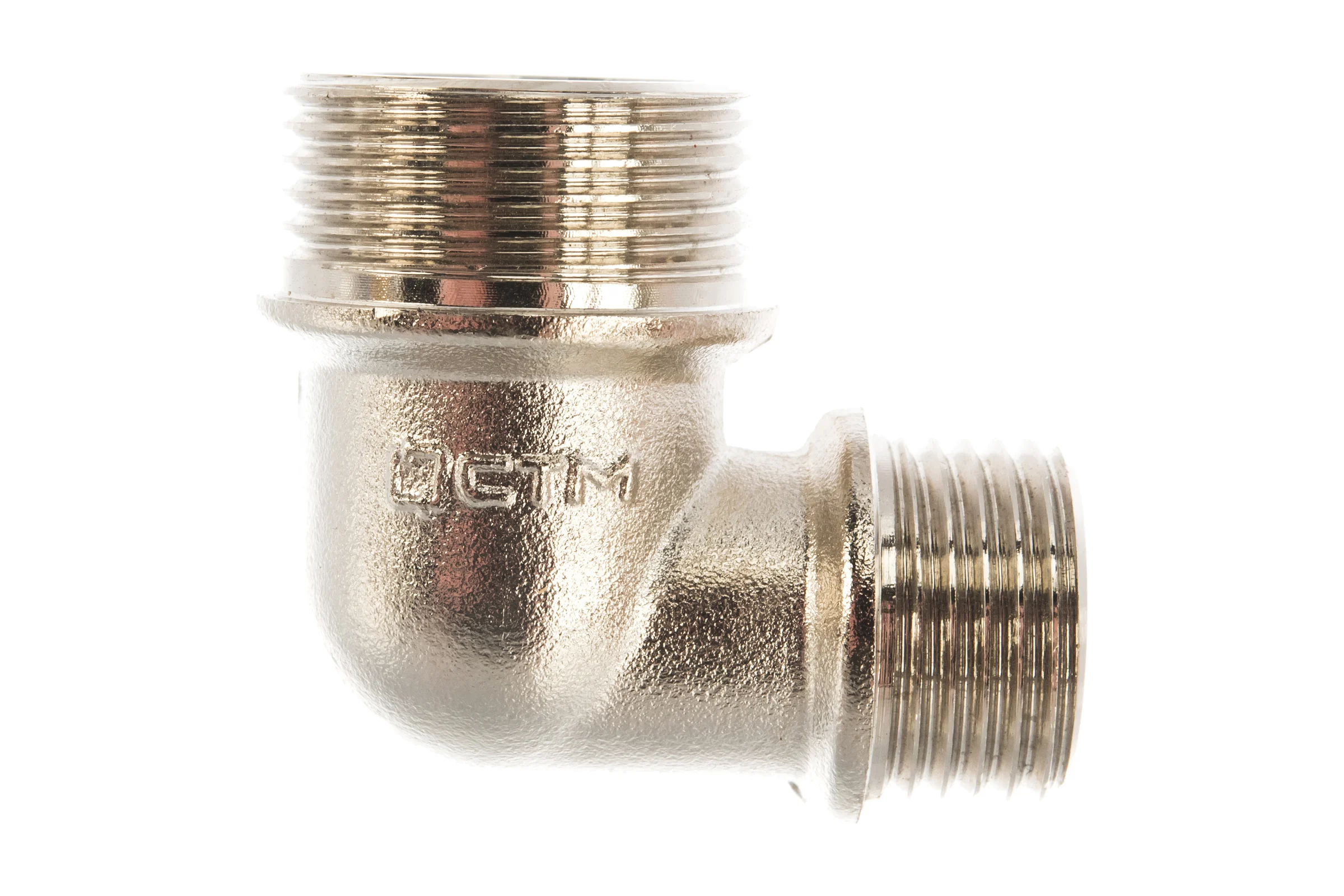 Переходной уголок СТМ 3/4" x 1/2", штуцер-штуцер CRRM3412