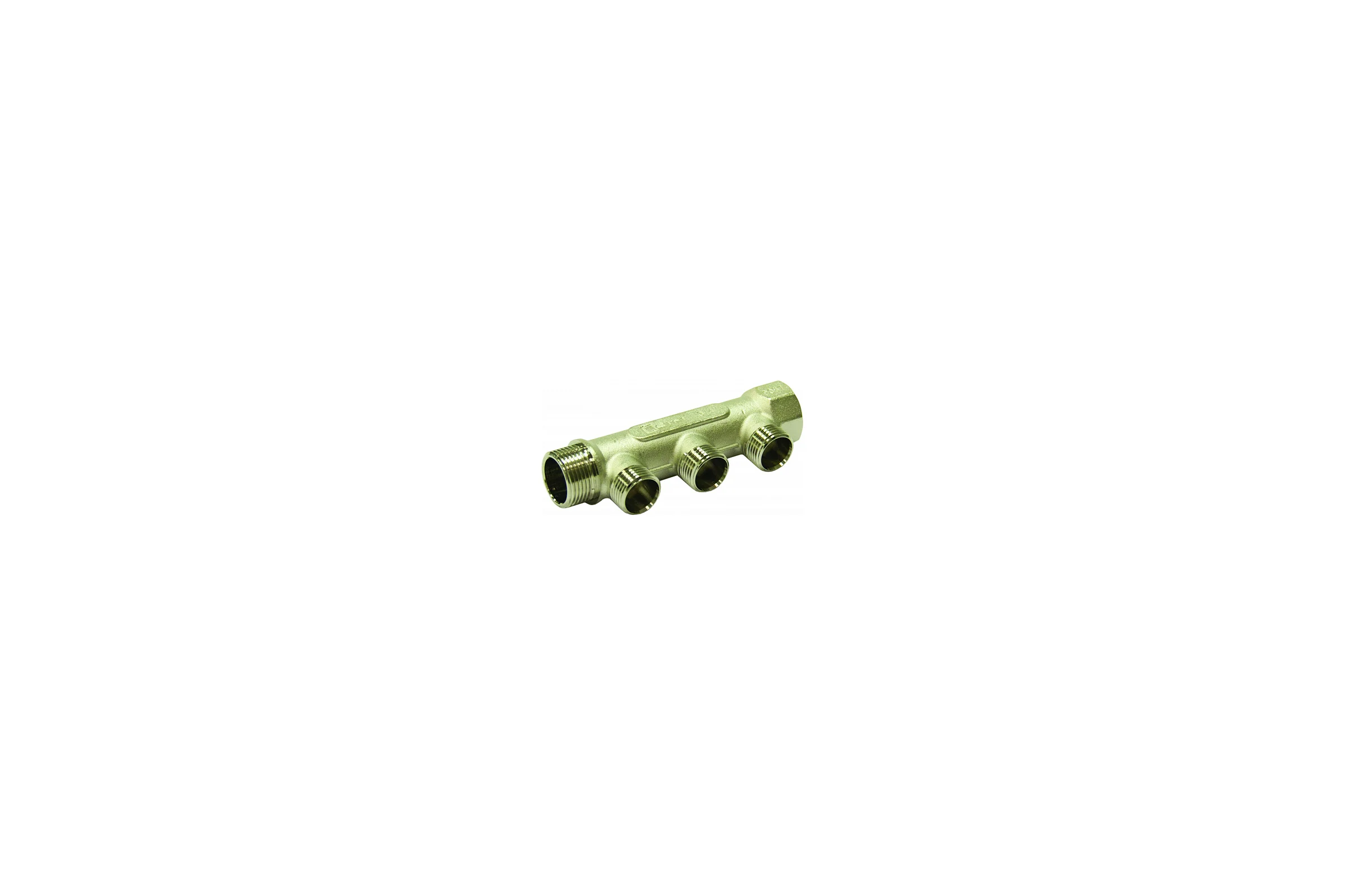 Коллектор СТМ 3 выхода, наружная резьба, 3/4х1/2 C3MM3412