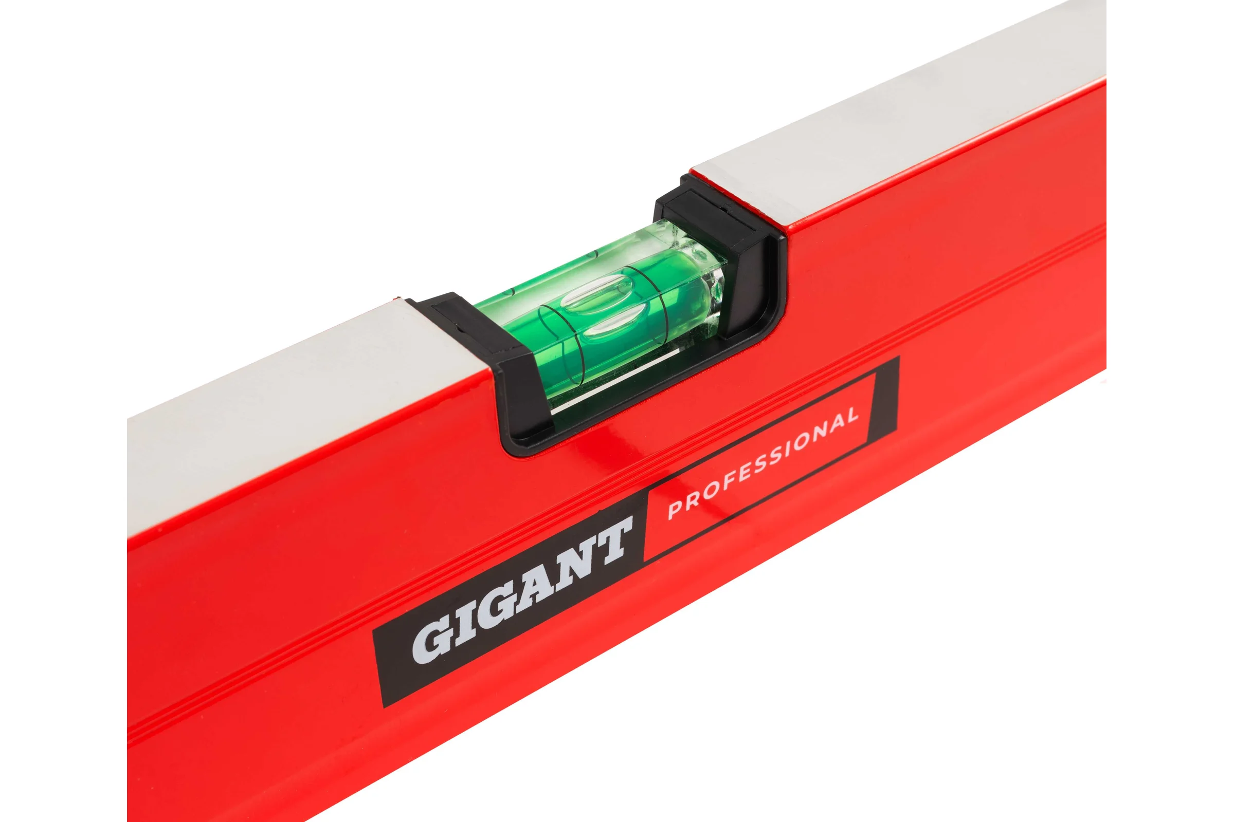 Алюминиевый магнитный фрезерованный уровень Gigant Professional 2000 мм 3 глазка GPGW-200-1
