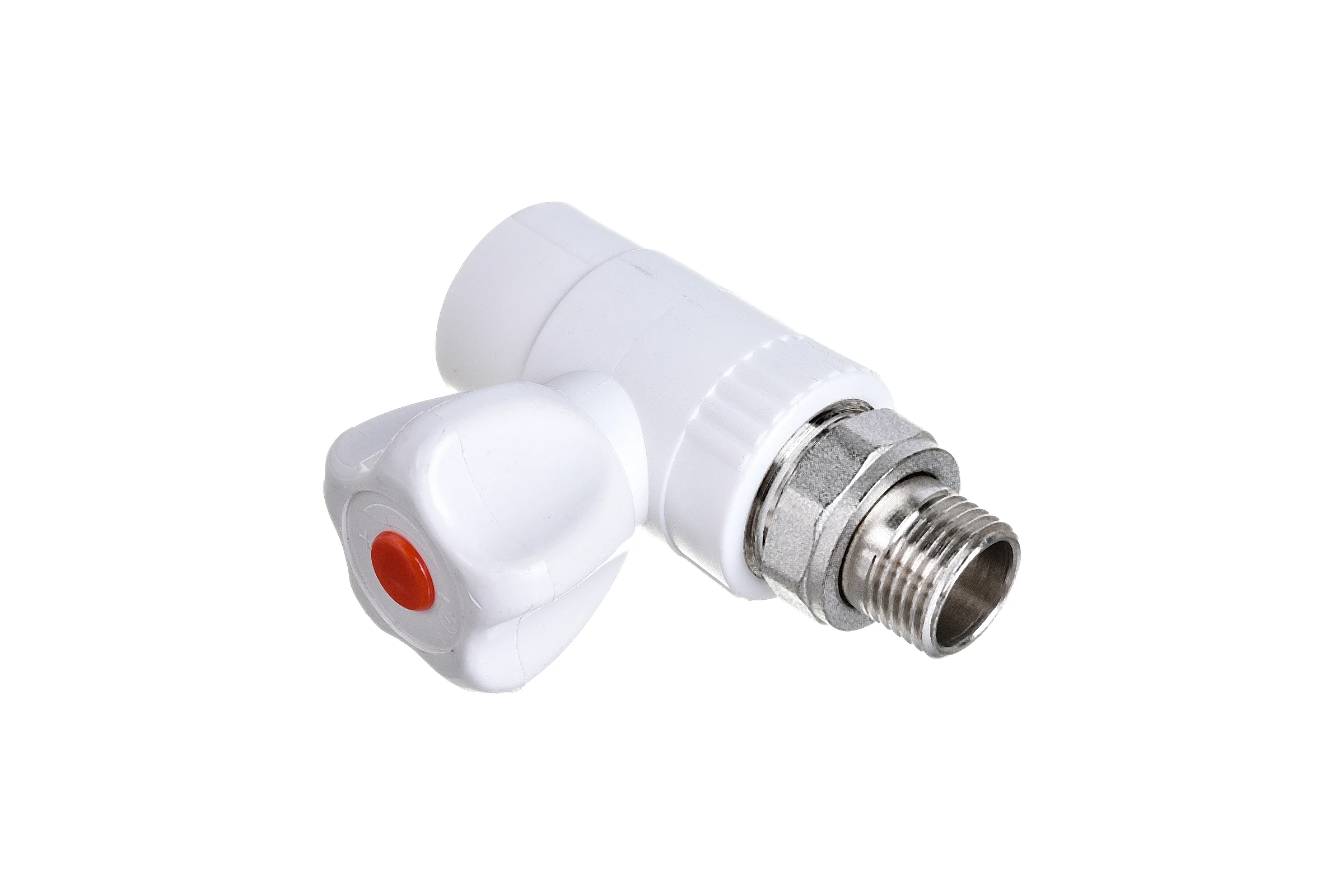 Шаровой прямой кран для радиатора СТМ PP-R DN ПЛАСТ 25х1/2" CPRS2512