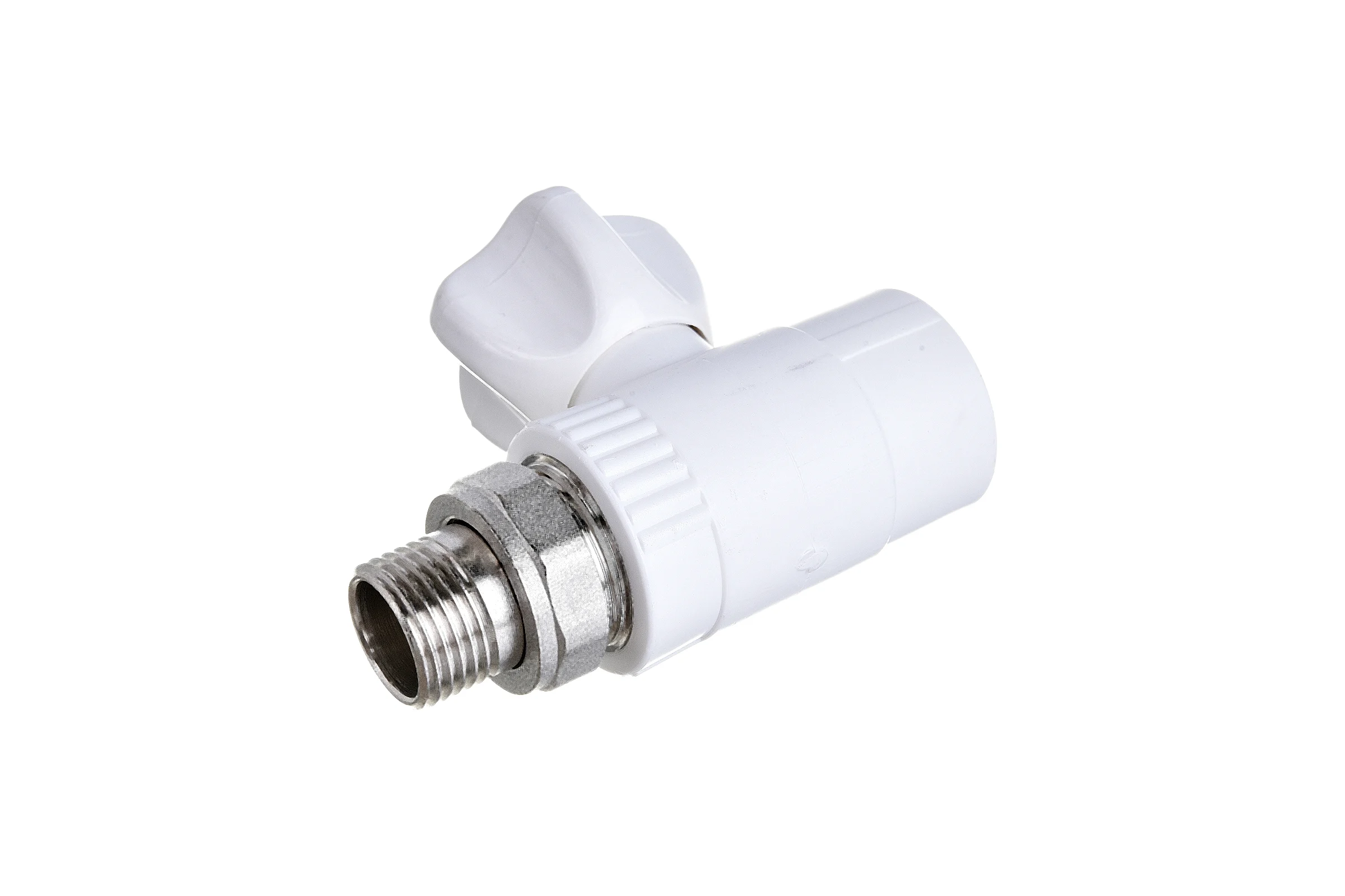 Шаровой прямой кран для радиатора СТМ PP-R DN ПЛАСТ 25х1/2" CPRS2512
