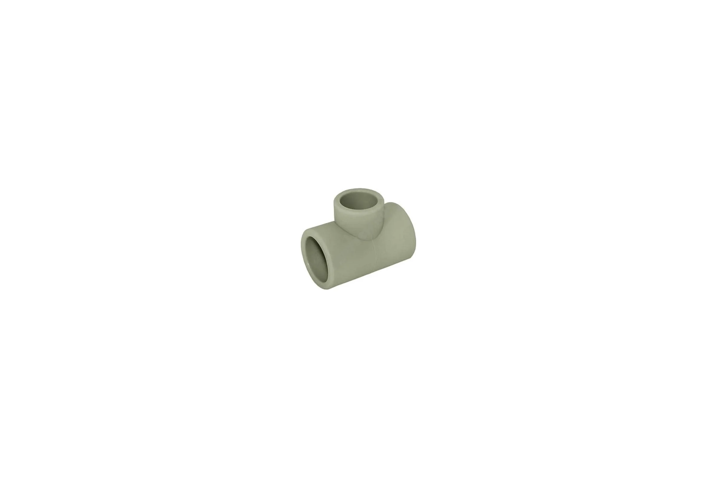 Переходной тройник VALFEX PP-R серый Дн 63х50х63 10635063Г 127-0464