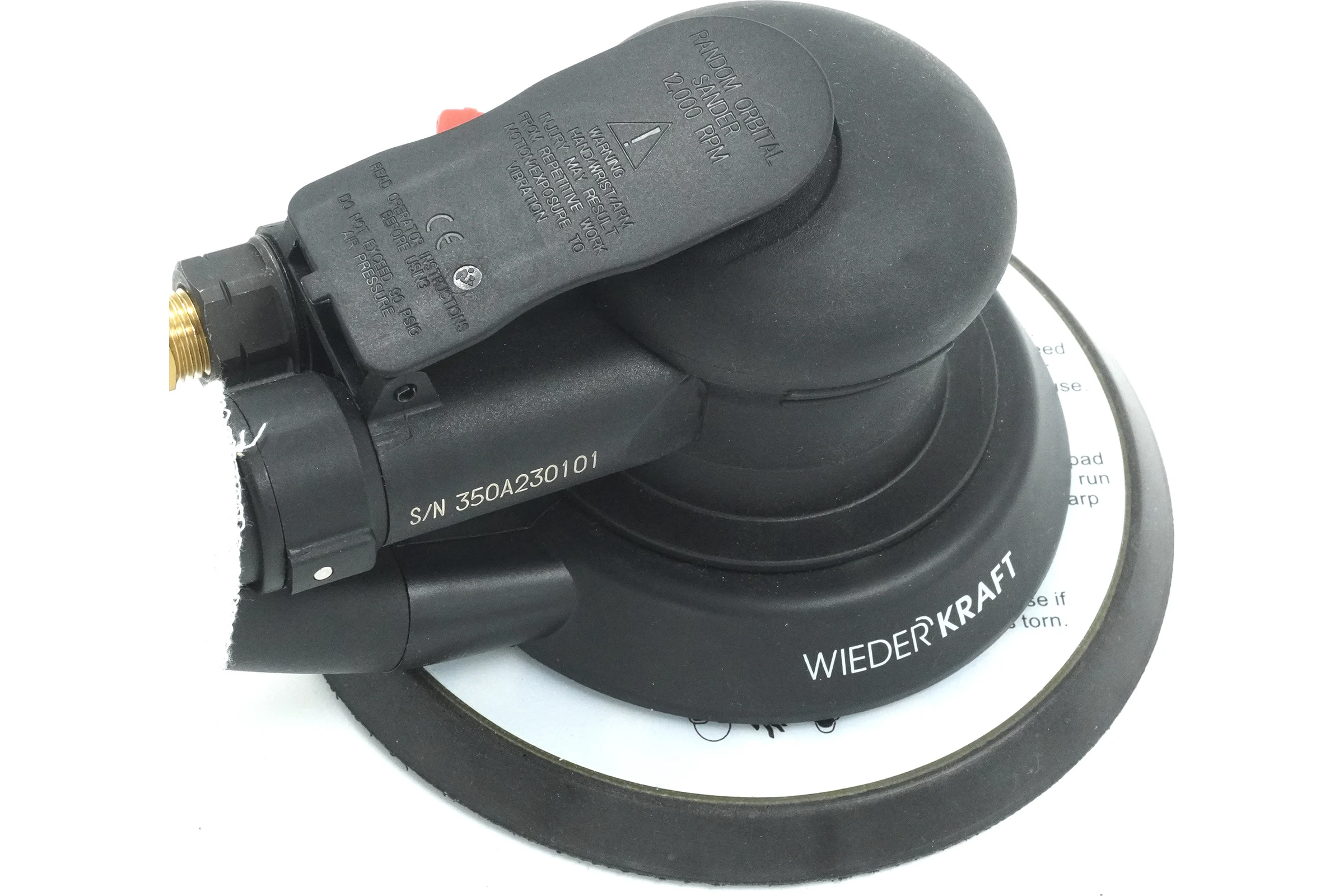 Диск-подошва для шлифмашинки 150 мм WIEDERKRAFT WDK25350A-323