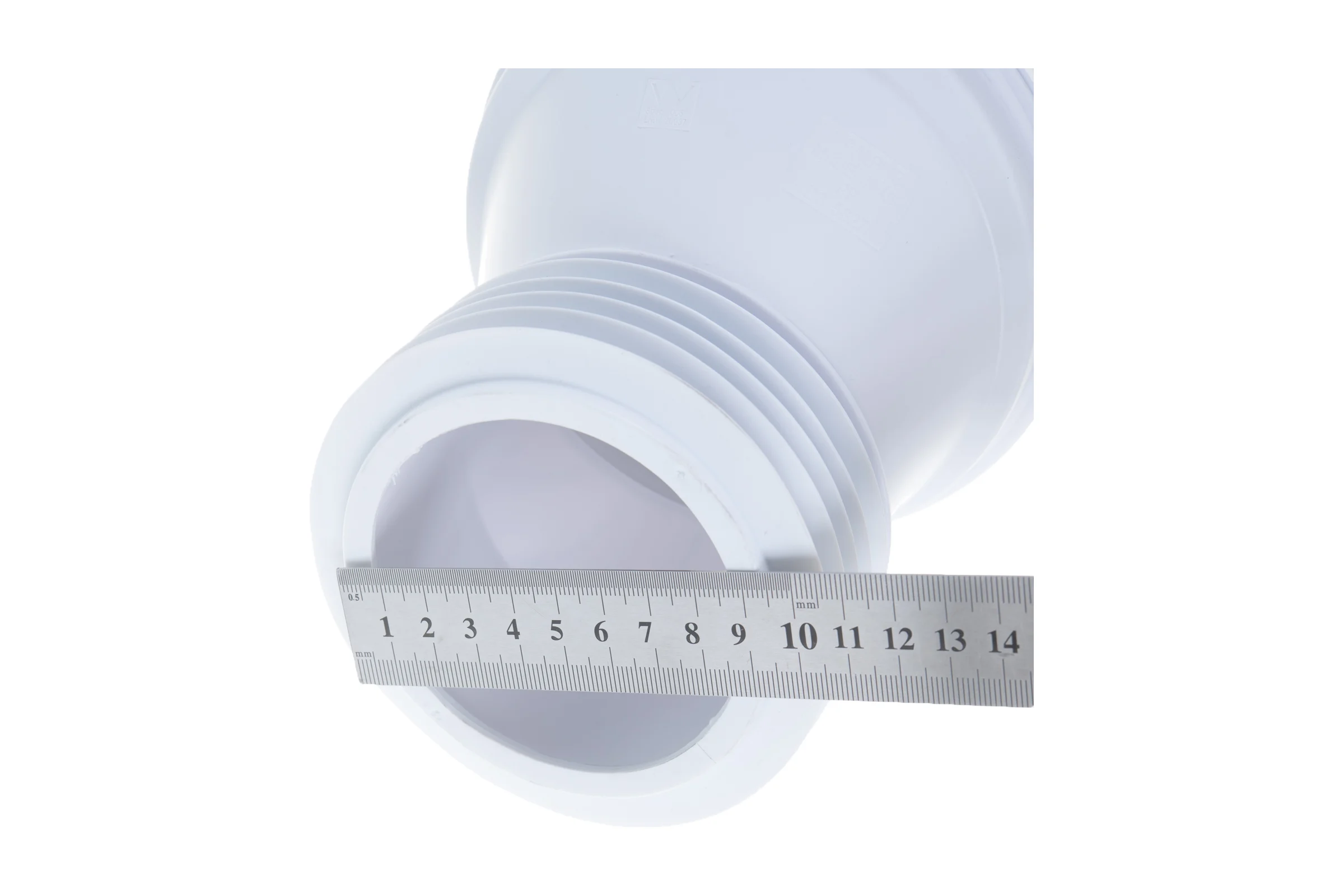Фановая Труба McAlpine L125 мм, с манжетом и 40 мм смещением, MRWC5