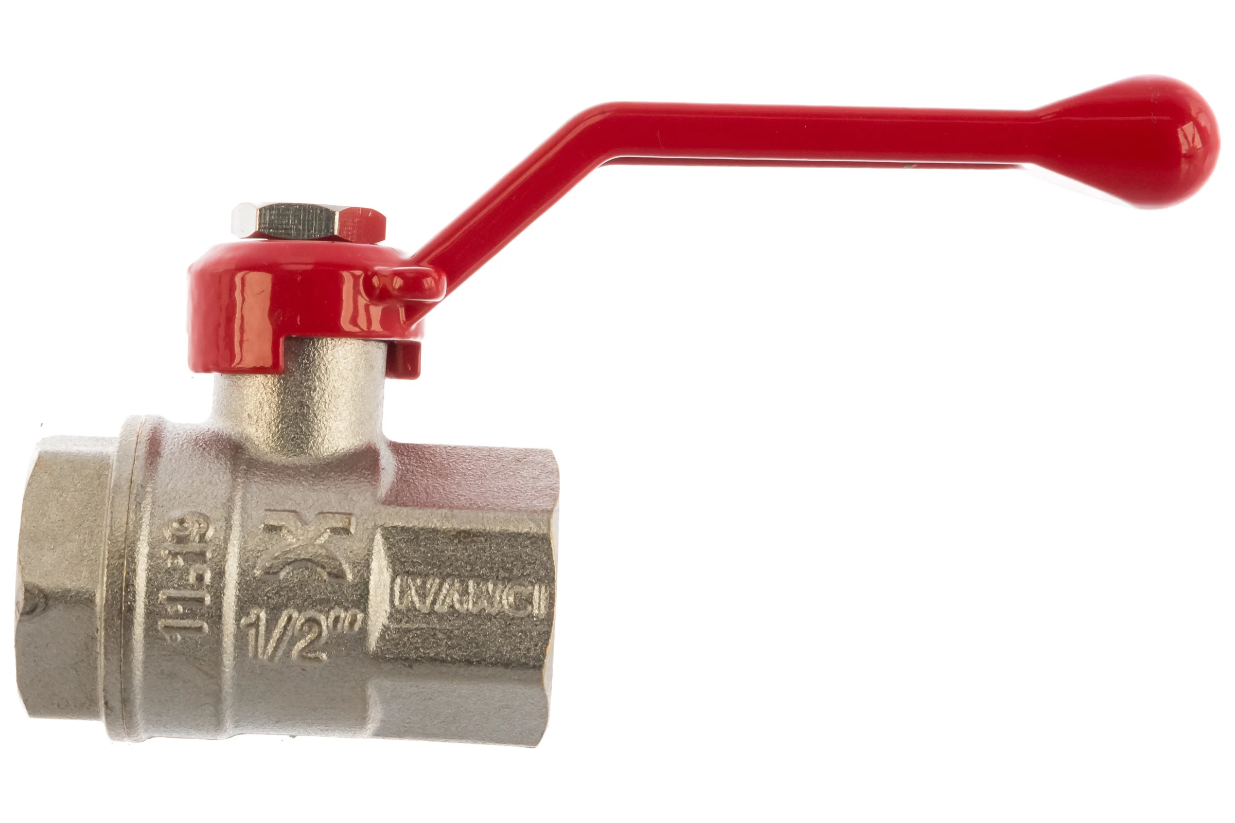 Шаровой кран IVANCI Superior, ручка-рычаг, внутренняя/внутренняя резьба 1/2" IVC.100214.N.03