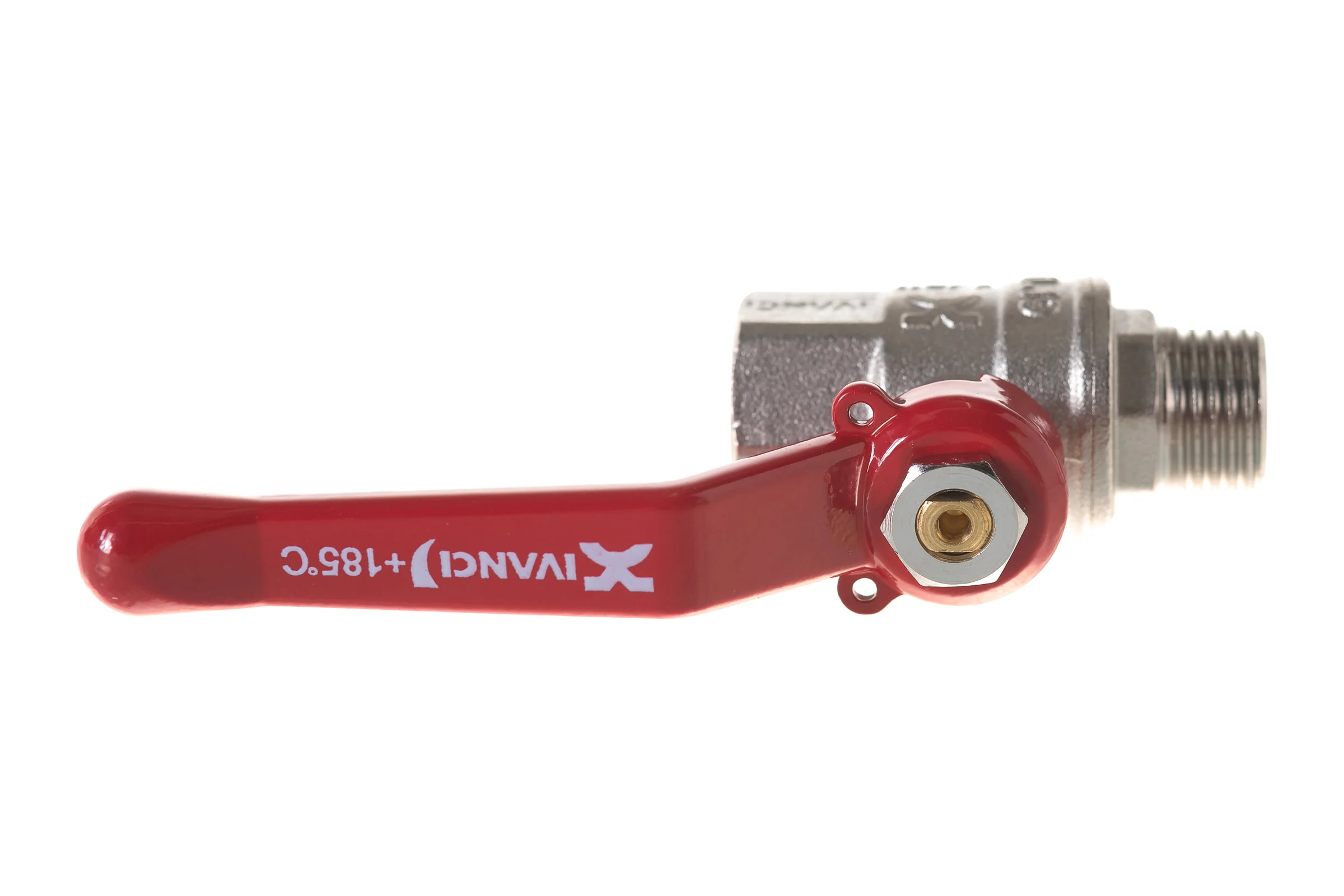 Шаровой кран IVANCI Superior, ручка-рычаг, внутренняя/наружная резьба 1/2" IVC.100215.N.03