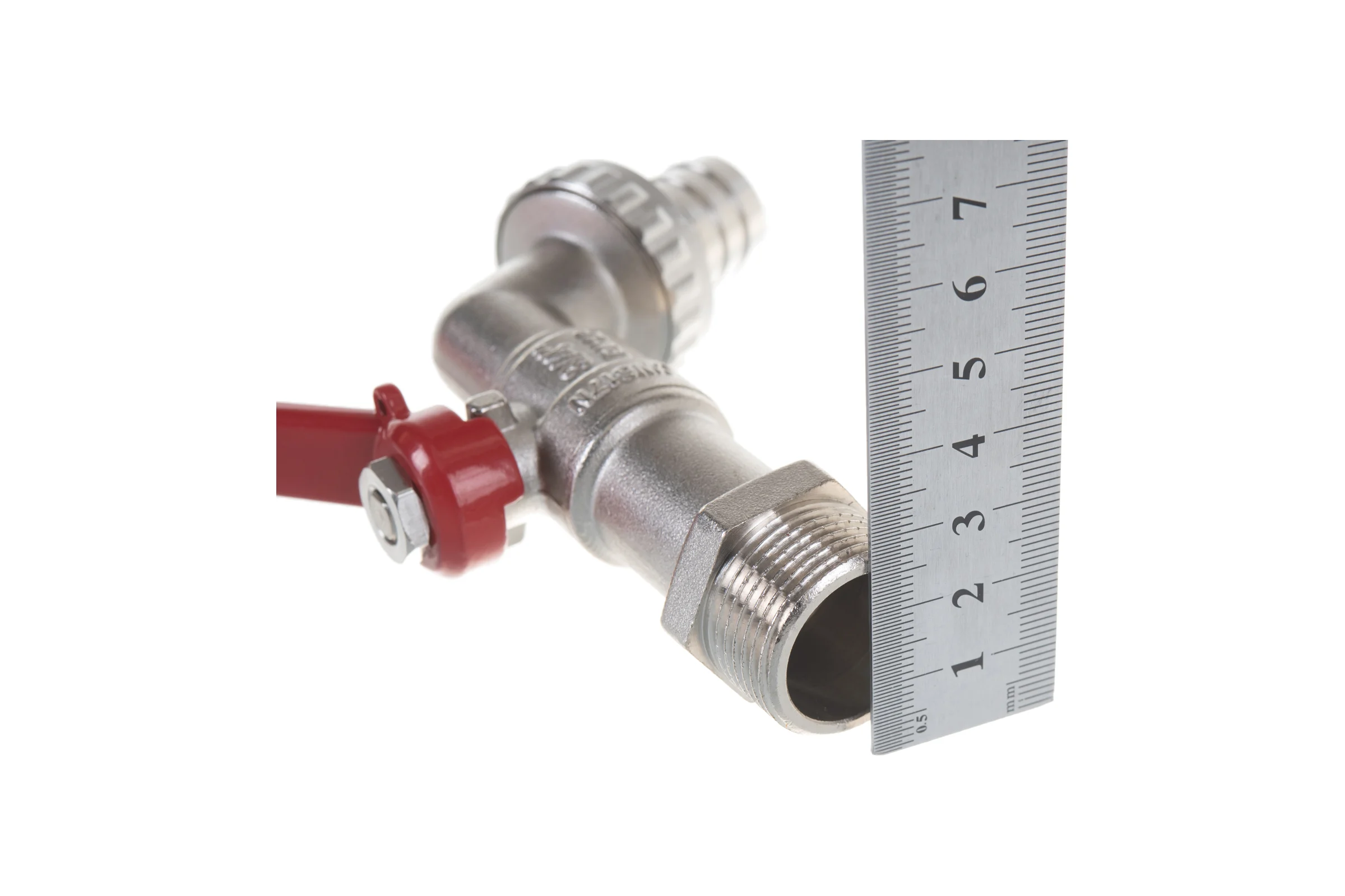Шаровой кран IVANCI Superior, ручка-рычаг, водоразборный 3/4" IVC.100051.N.04