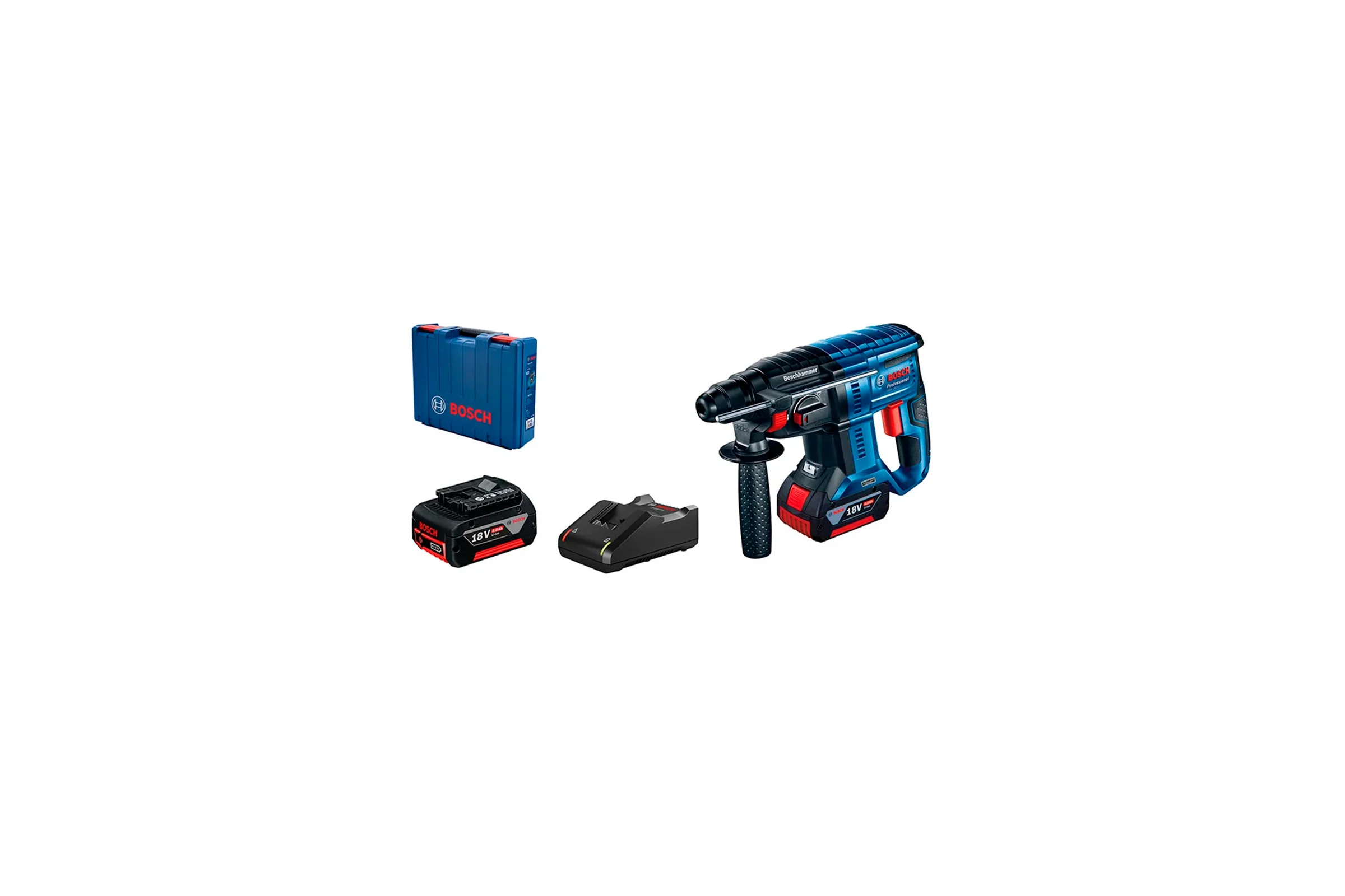 Аккумуляторный бесщеточный перфоратор Bosch GBH 180-LI с 2 АКБ и ЗУ 0611911121