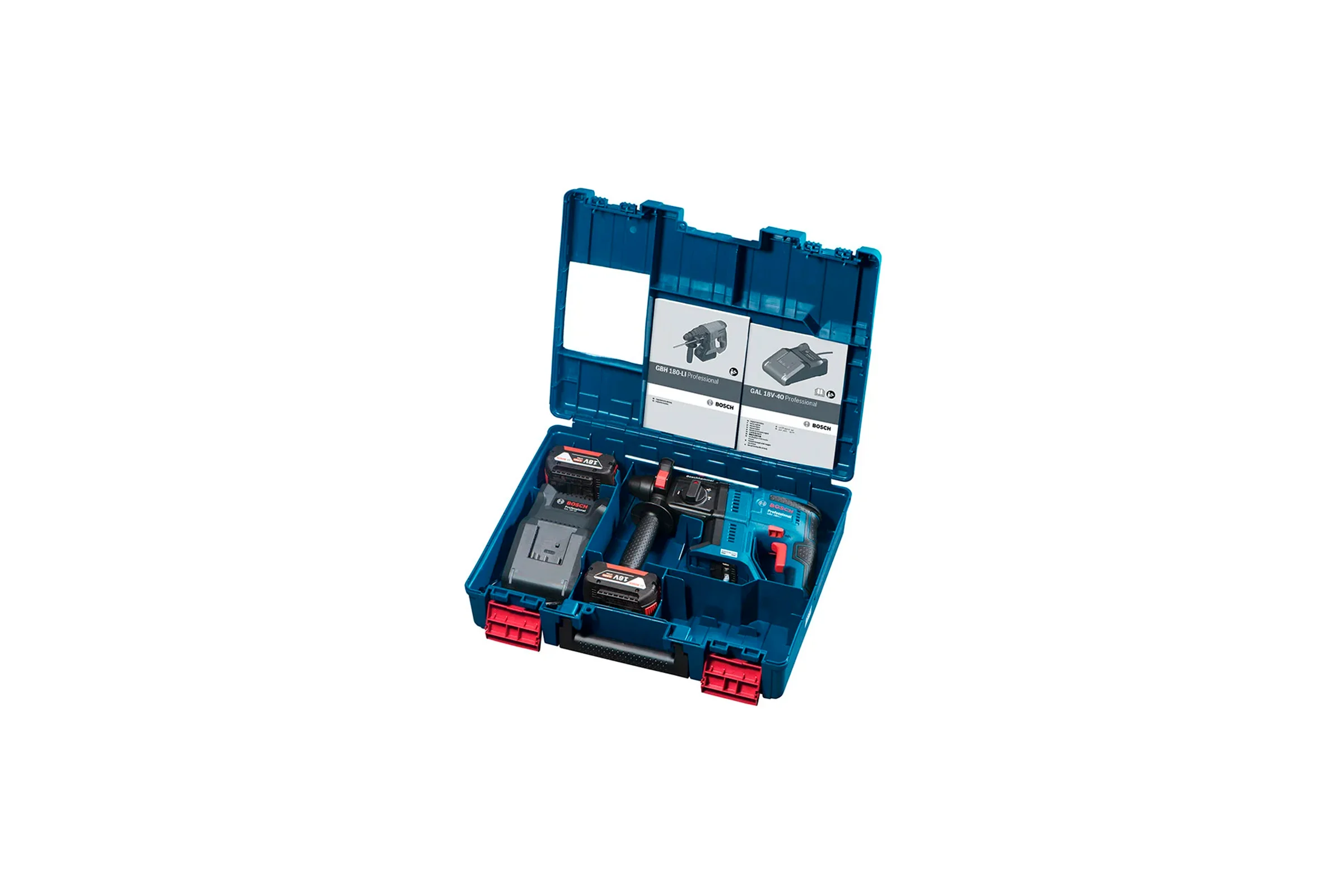 Аккумуляторный бесщеточный перфоратор Bosch GBH 180-LI с 2 АКБ и ЗУ 0611911121