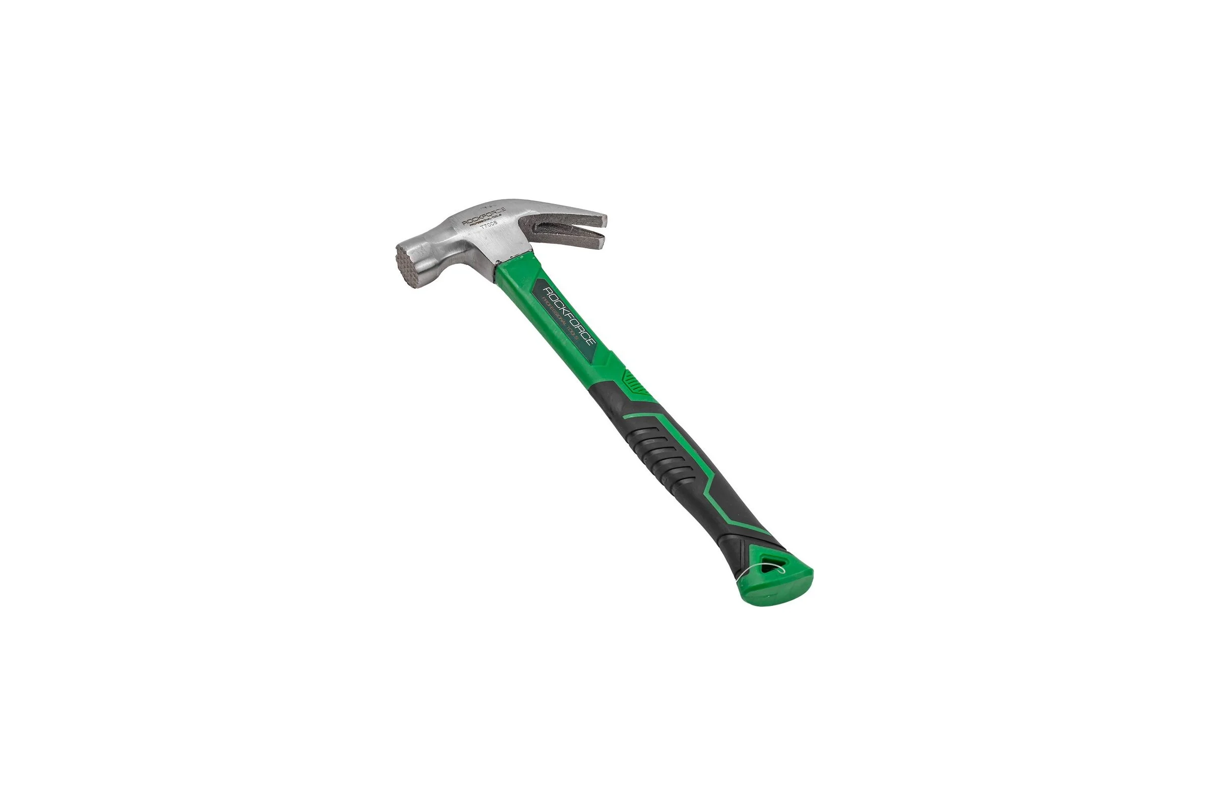 Молоток-гвоздодер с магнитным держателем гвоздя Rockforce 250гр RF-T7008(56616)