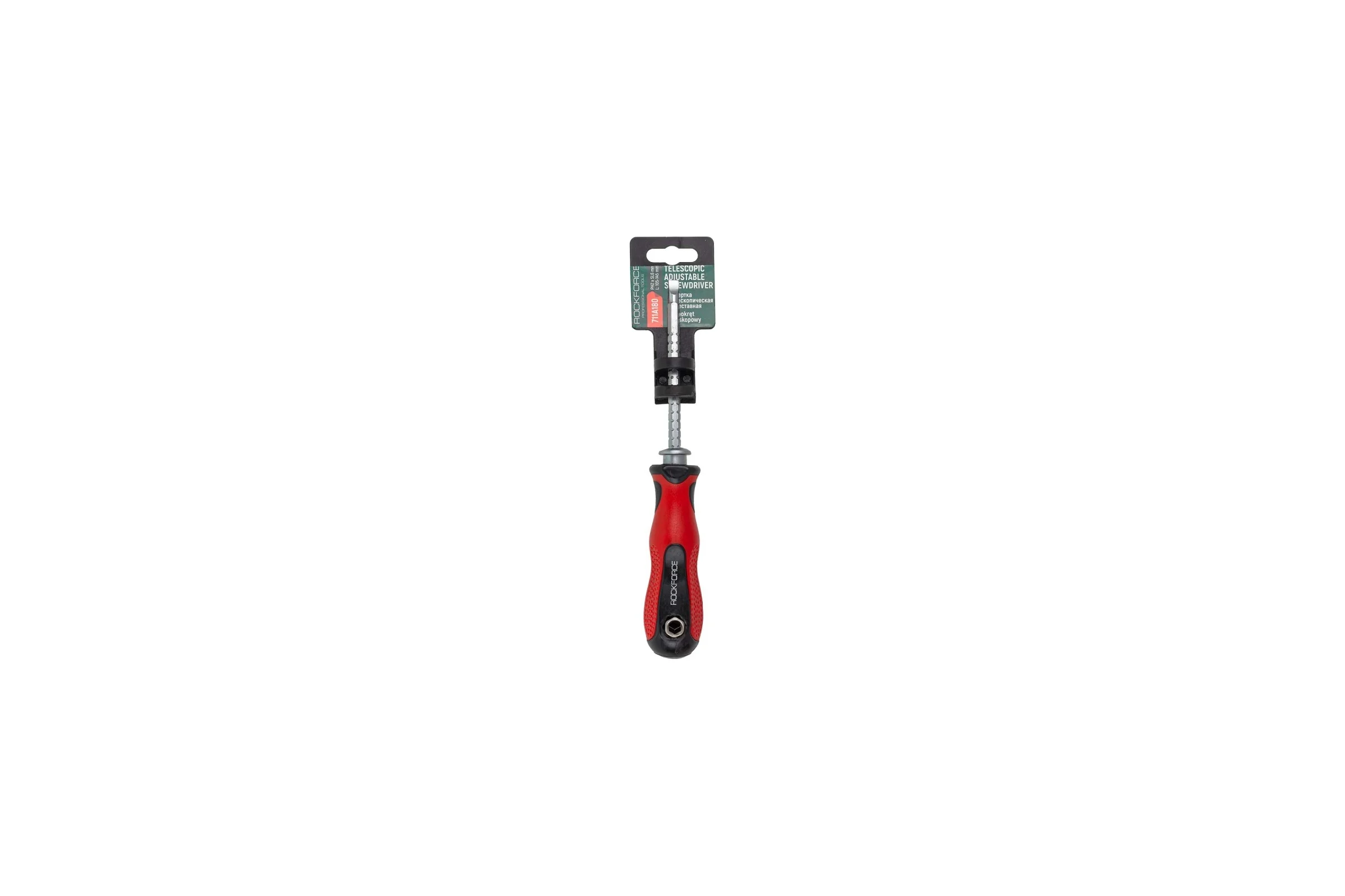Отвертка телескопическая переставная Rockforce PH2хSL6мм RF-711A180(56906)