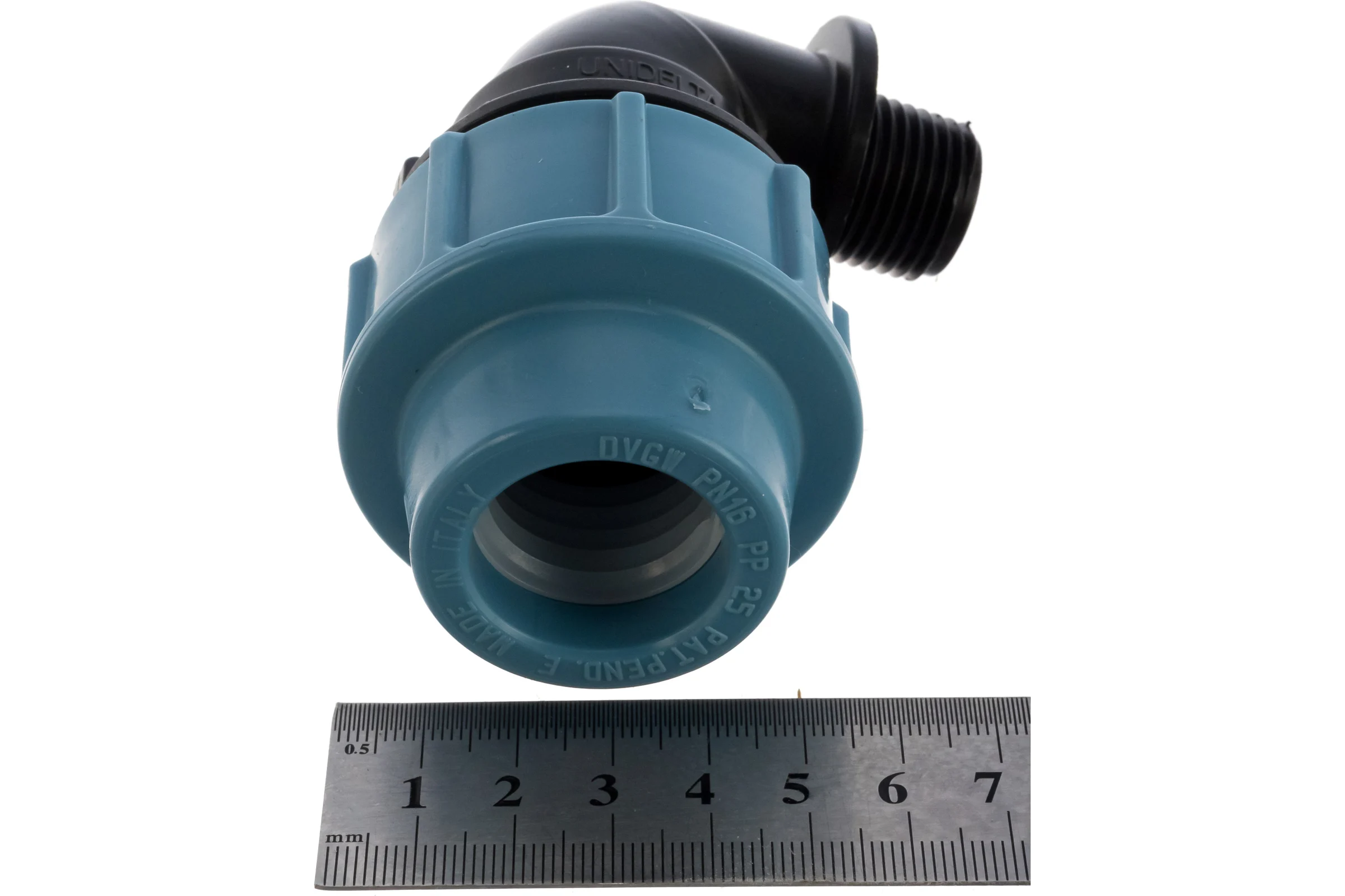 Угол обжим-Н для труб UNIDELTA ПНД 25х1/2" 1008025002050