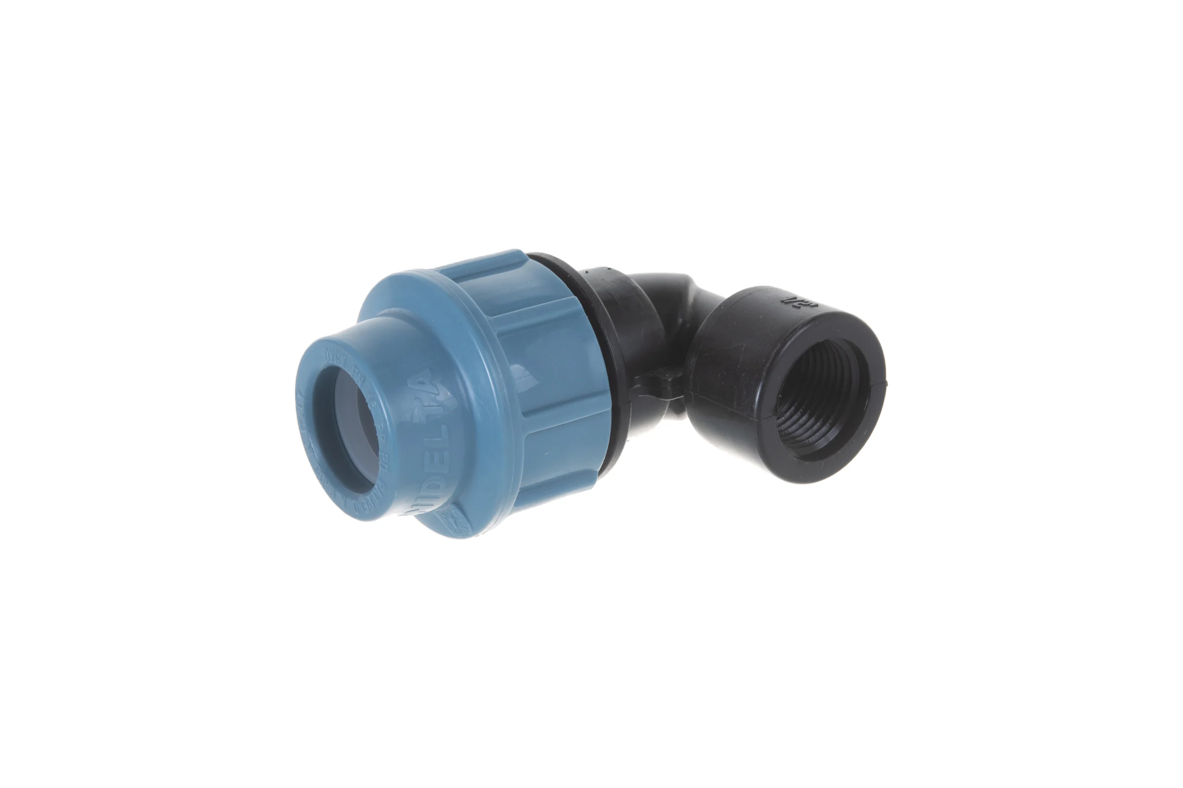 Угол обжим-В для труб UNIDELTA ПНД 20x1/2" 1009020002060
