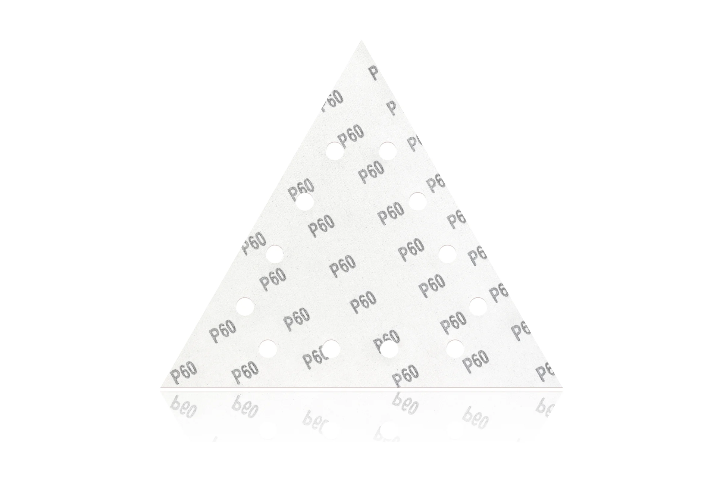 Треугольная абразивная бумага Р60, 290 мм, 10 шт vertextools 0290-60