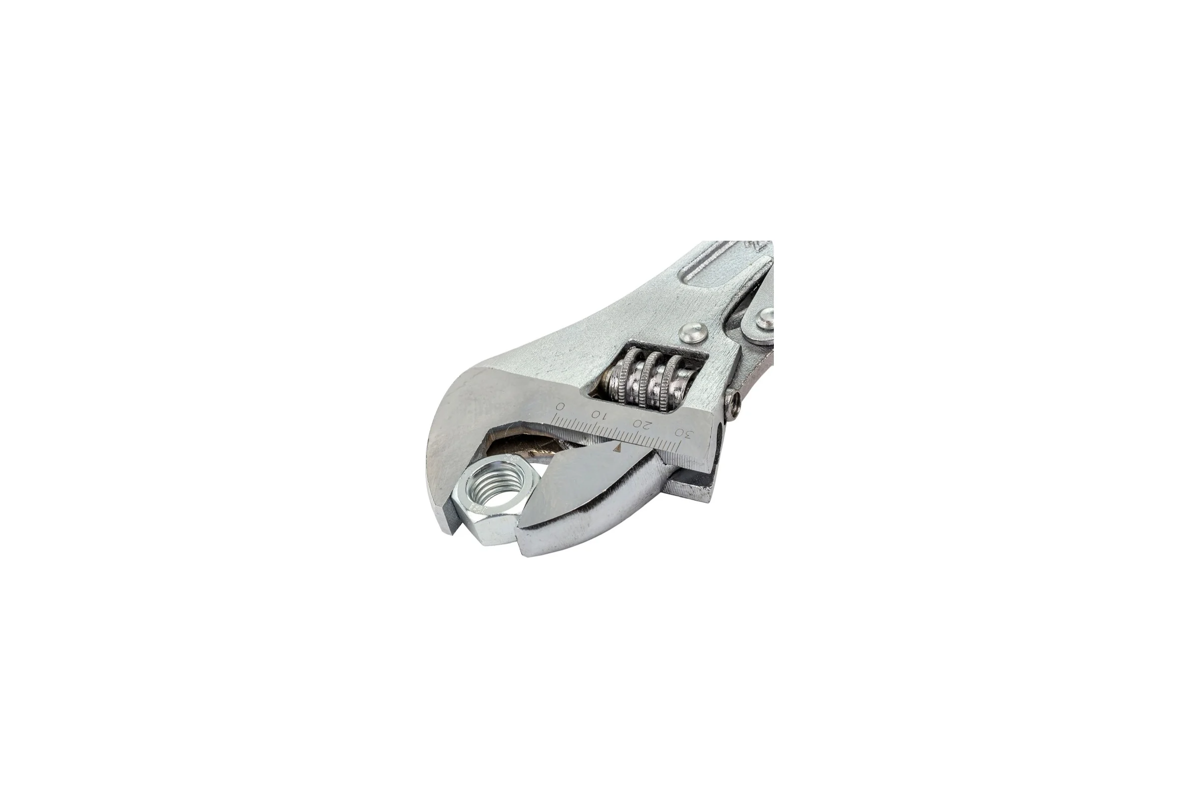 Ключ разводной с зажимом Rockforce 250мм RF-614D250(57305)