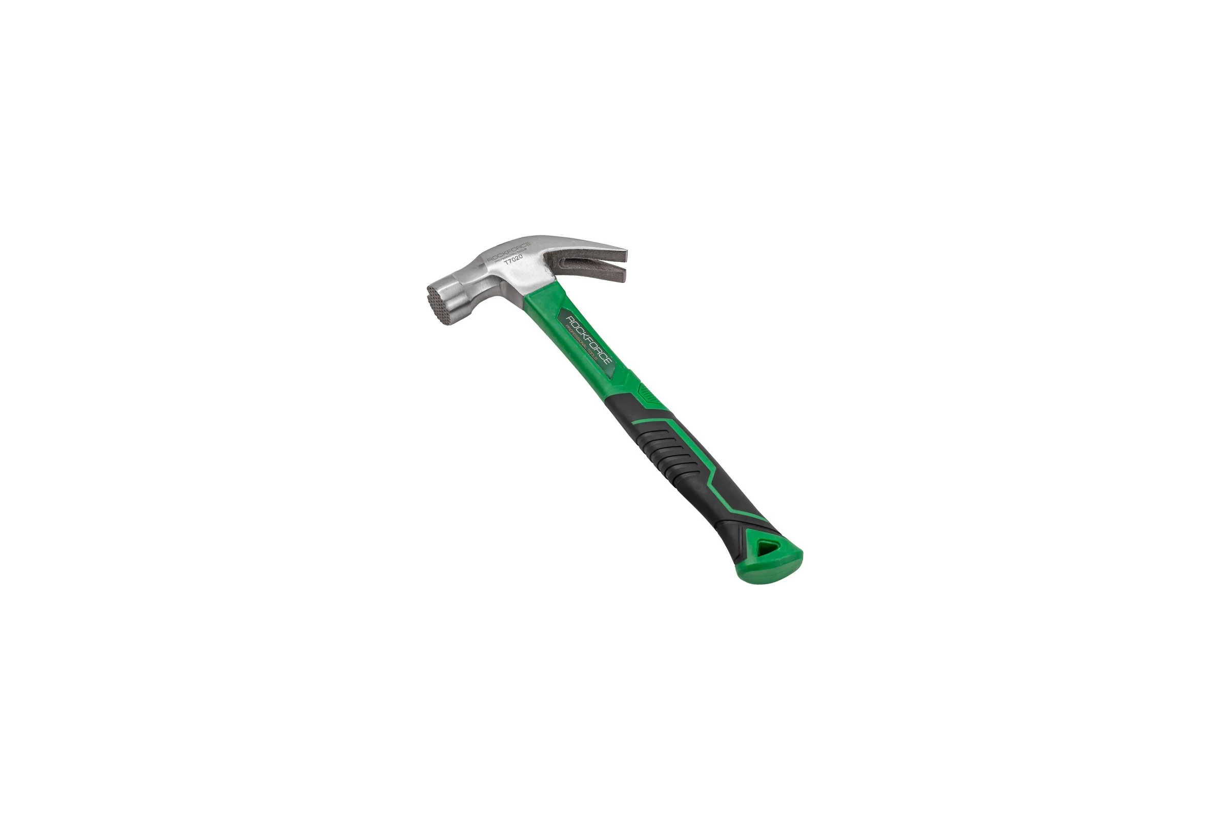 Молоток-гвоздодер с магнитным держателем гвоздя Rockforce 560гр RF-T7020(56622)
