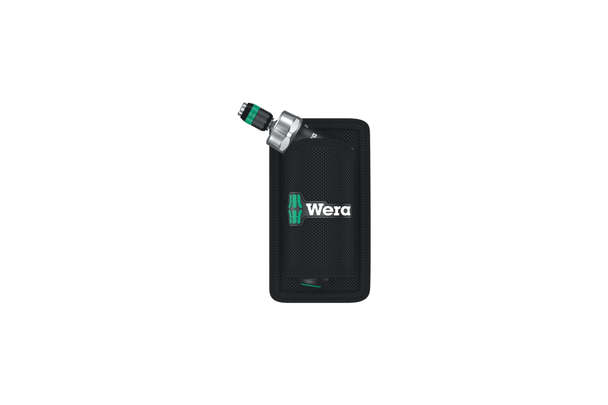 Реверсивная угловая отвертка WERA Kraftform Kompakt Pistol RA с набором бит 1/4 в ручке WE-051030