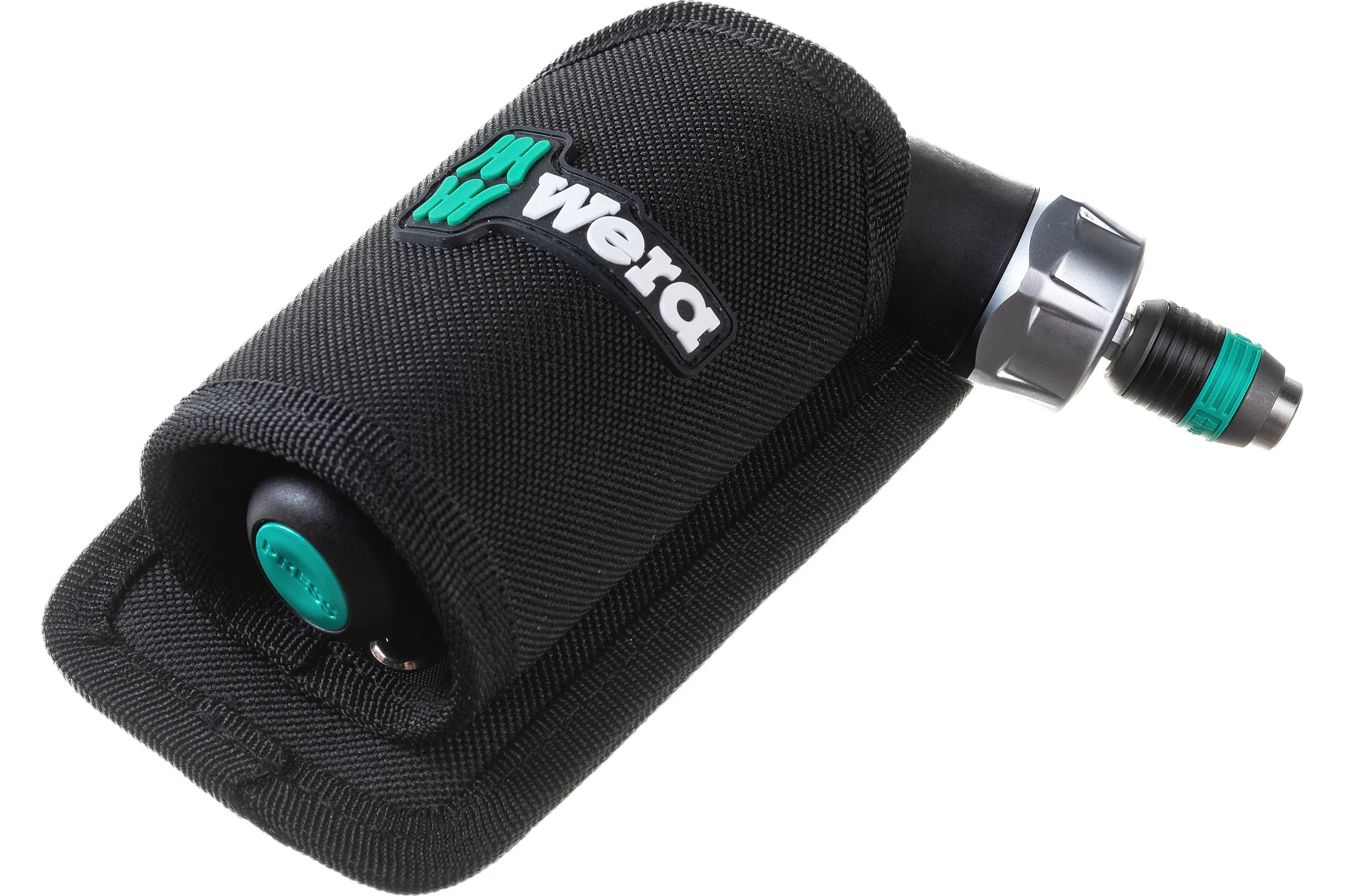 Реверсивная угловая отвертка WERA Kraftform Kompakt Pistol RA с набором бит 1/4 в ручке WE-051030