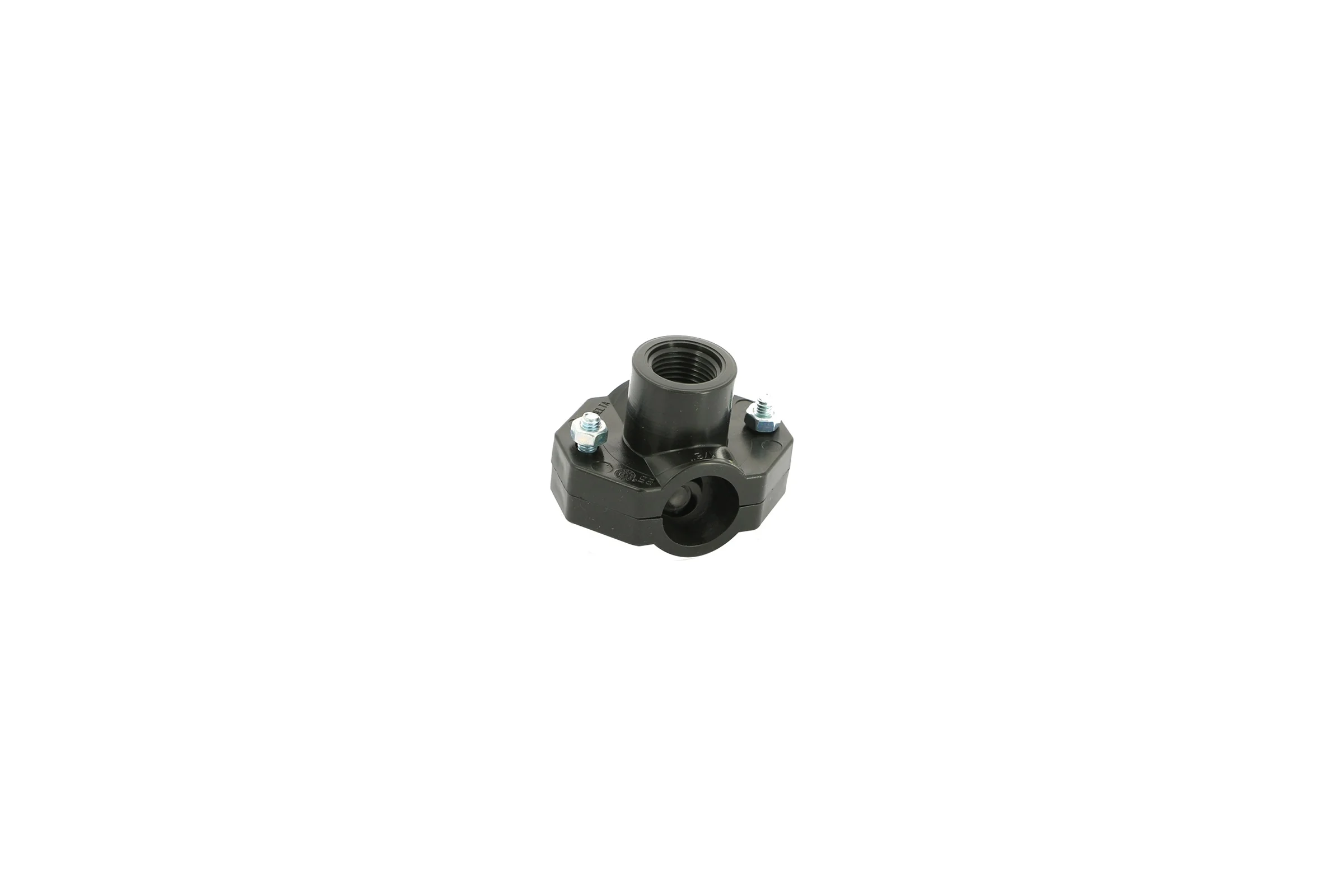 Врезка монтажная зажим-В для труб ПНД (25х1/2") UNIDELTA 1019025002180