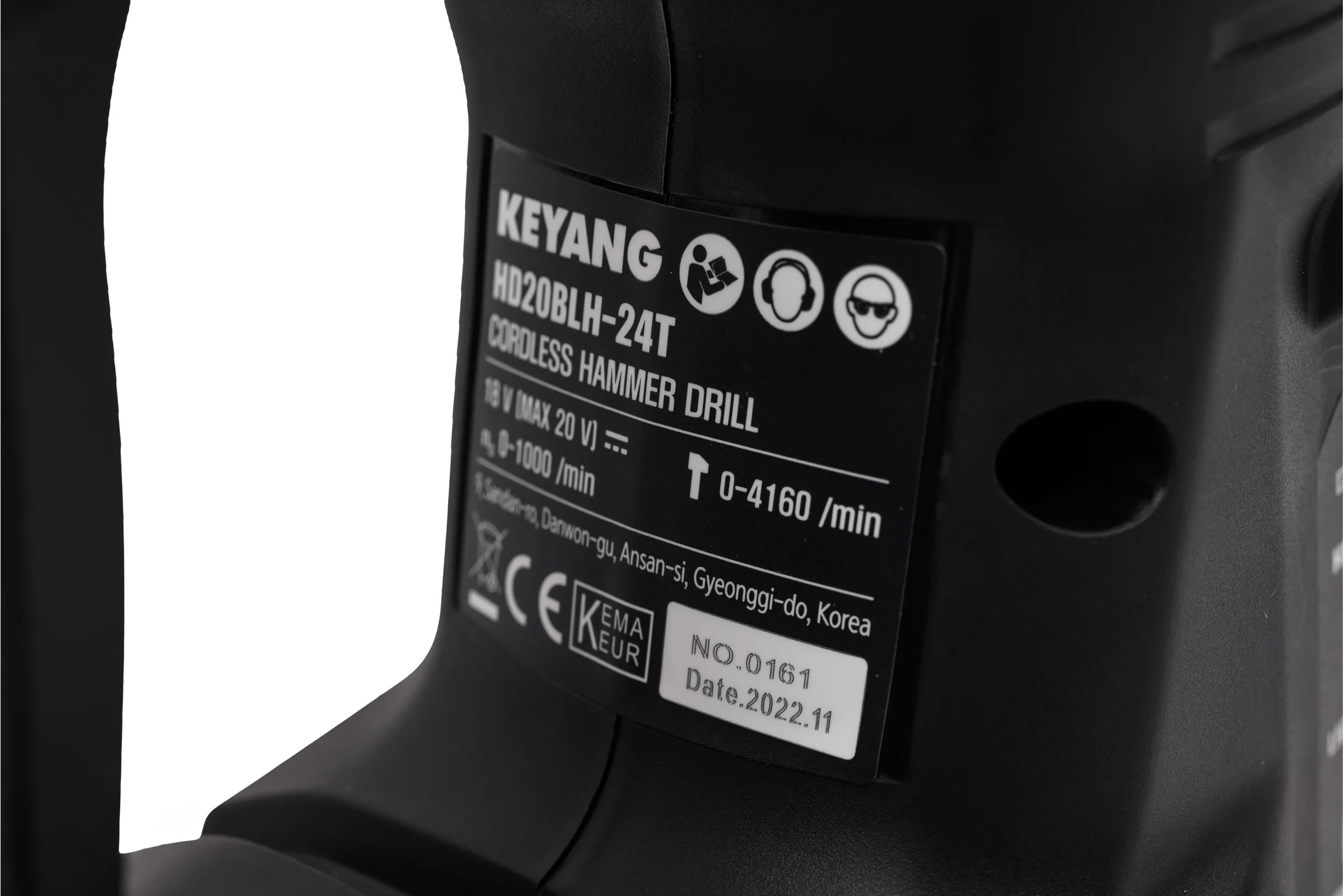 Аккумуляторный перфоратор KEYANG HD20BLH-24T