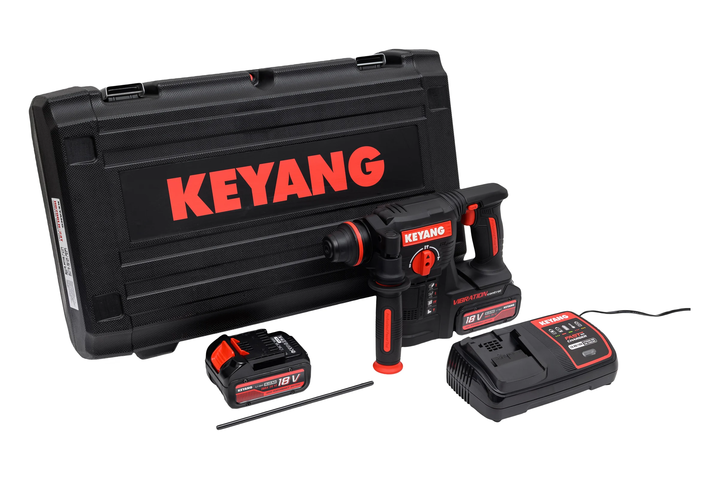 Аккумуляторный перфоратор KEYANG HD20BLH-24T