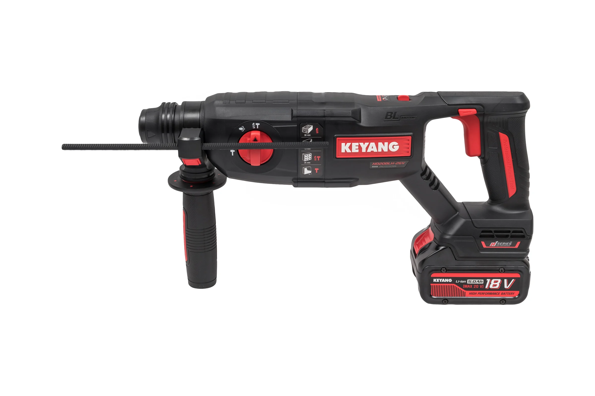 Аккумуляторный перфоратор KEYANG HD20BLH-26V