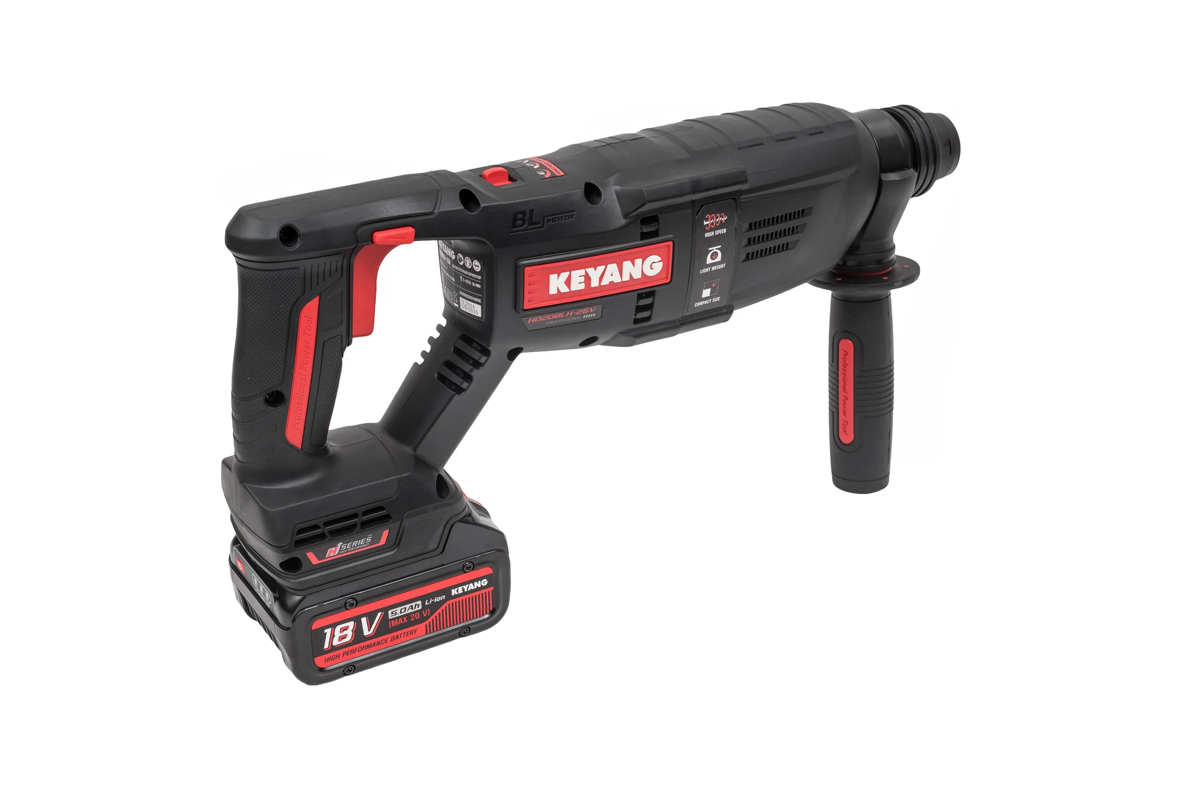 Аккумуляторный перфоратор KEYANG HD20BLH-26V