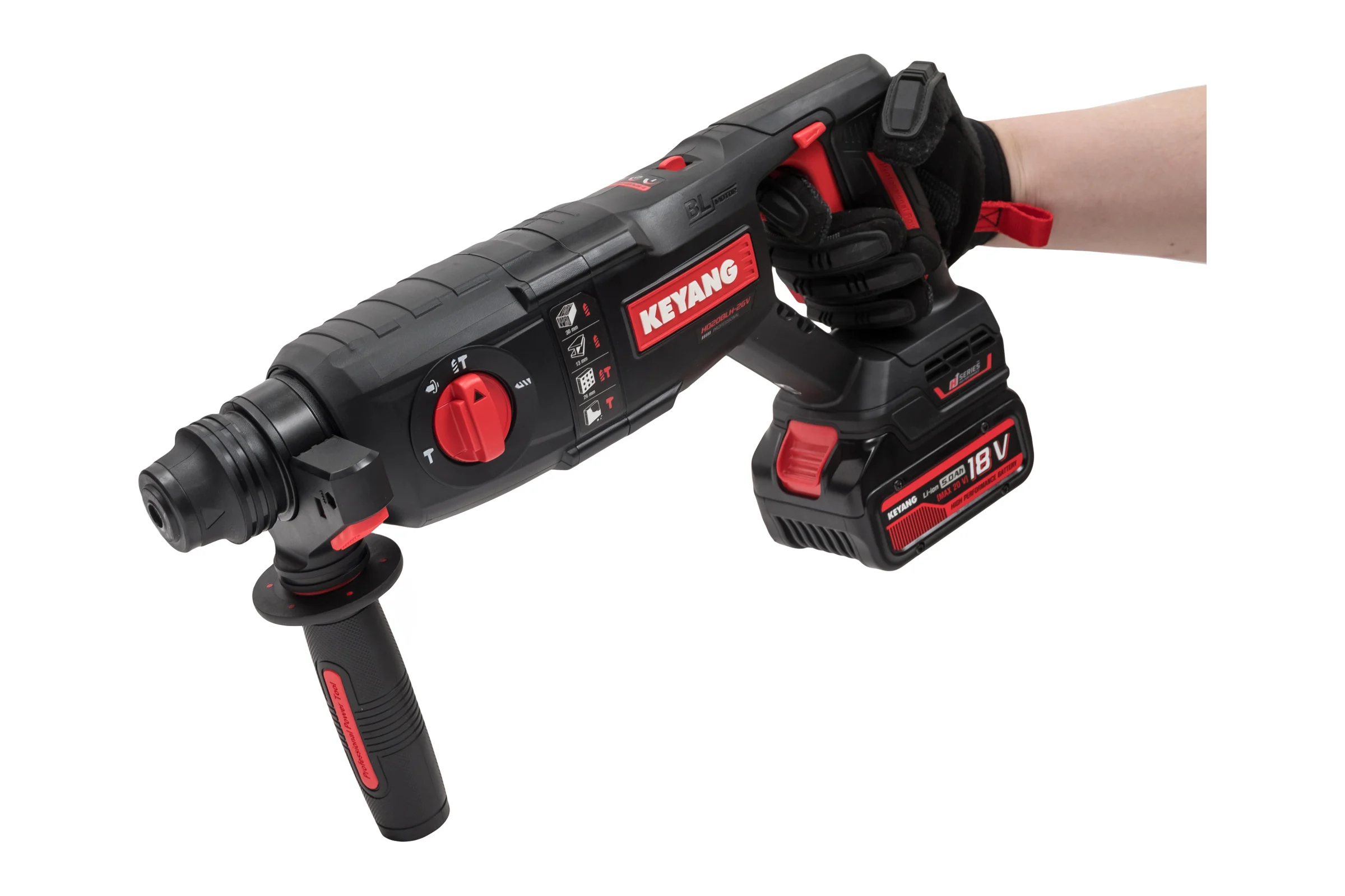 Аккумуляторный перфоратор KEYANG HD20BLH-26V