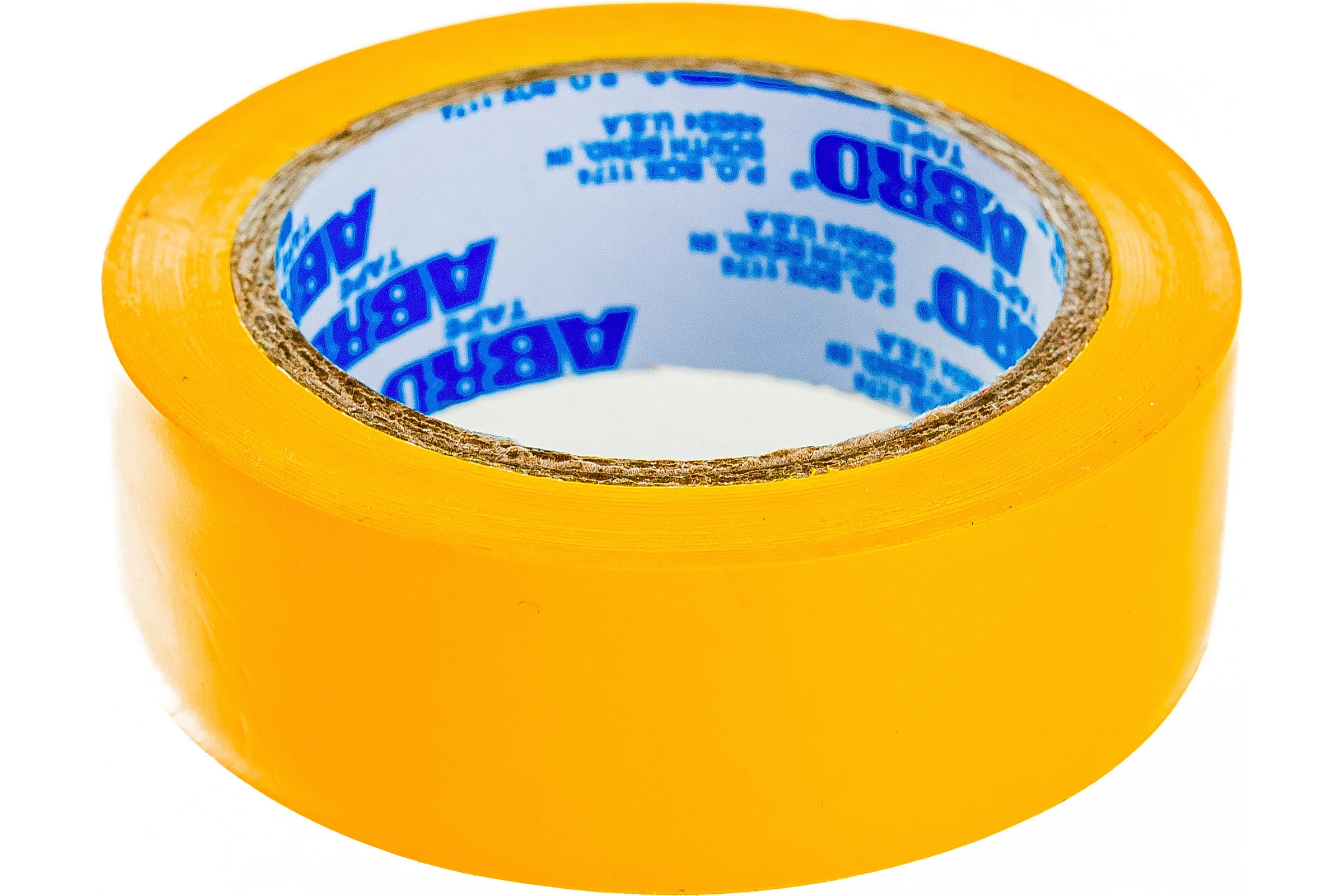 Изолента ПВХ желтая ABRO 18 мм X 9,1 м ET-912-18-10-YLW-RW