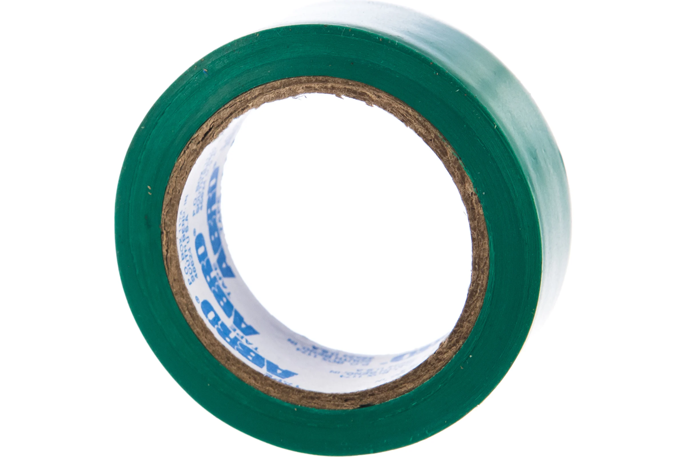 Изолента ABRO ПВХ зеленая 18 мм X 9,1 м ET-912-18-10-GRN-RW