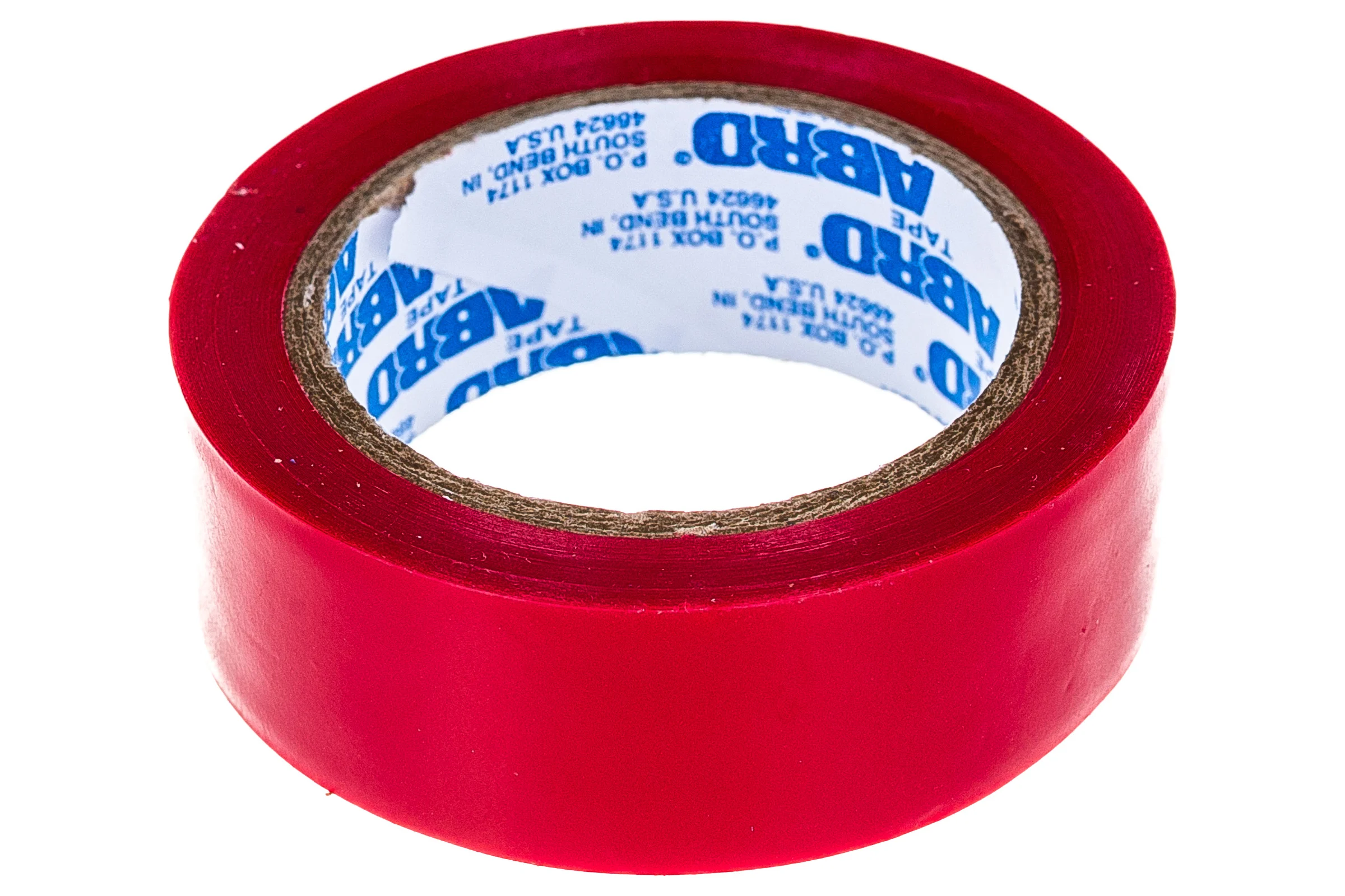 Изолента ПВХ ABRO 0,18x10 9,1 м красная ET-912-18-10-RED-RW