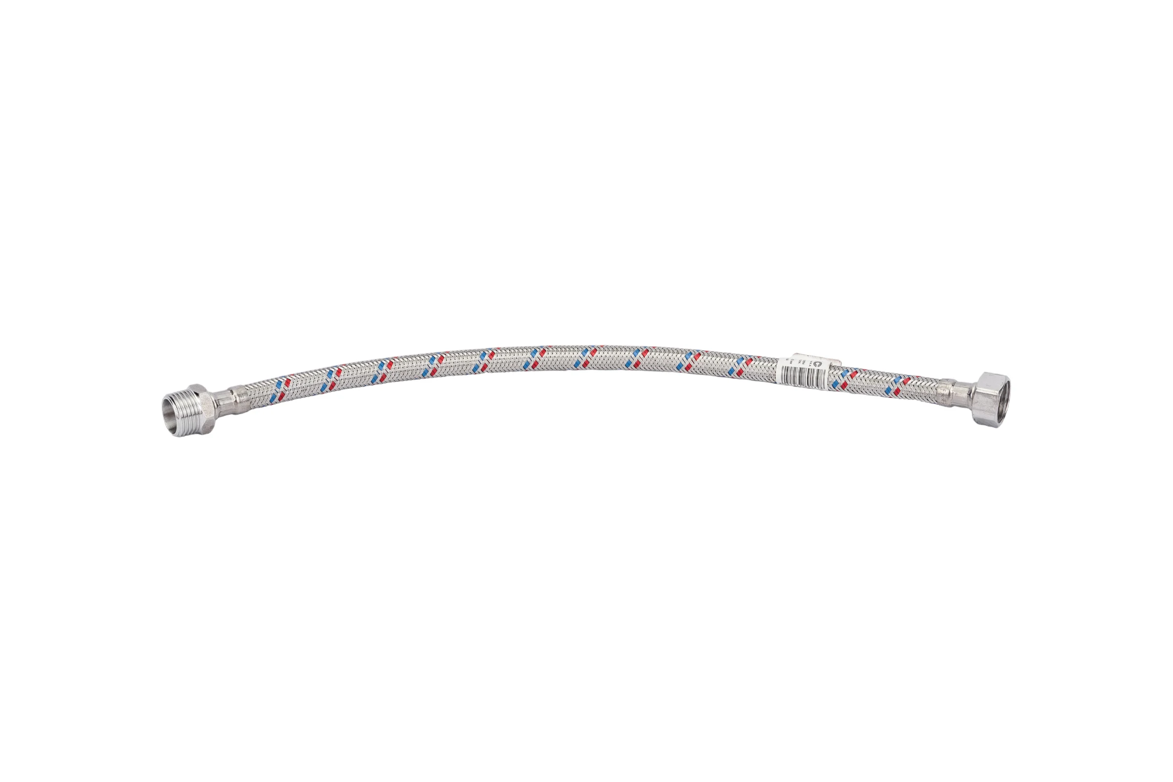 Гибкая подводка для воды (40 см; 1/2"; гайка-штуцер) VALTEC VTf.002.IS.0404040