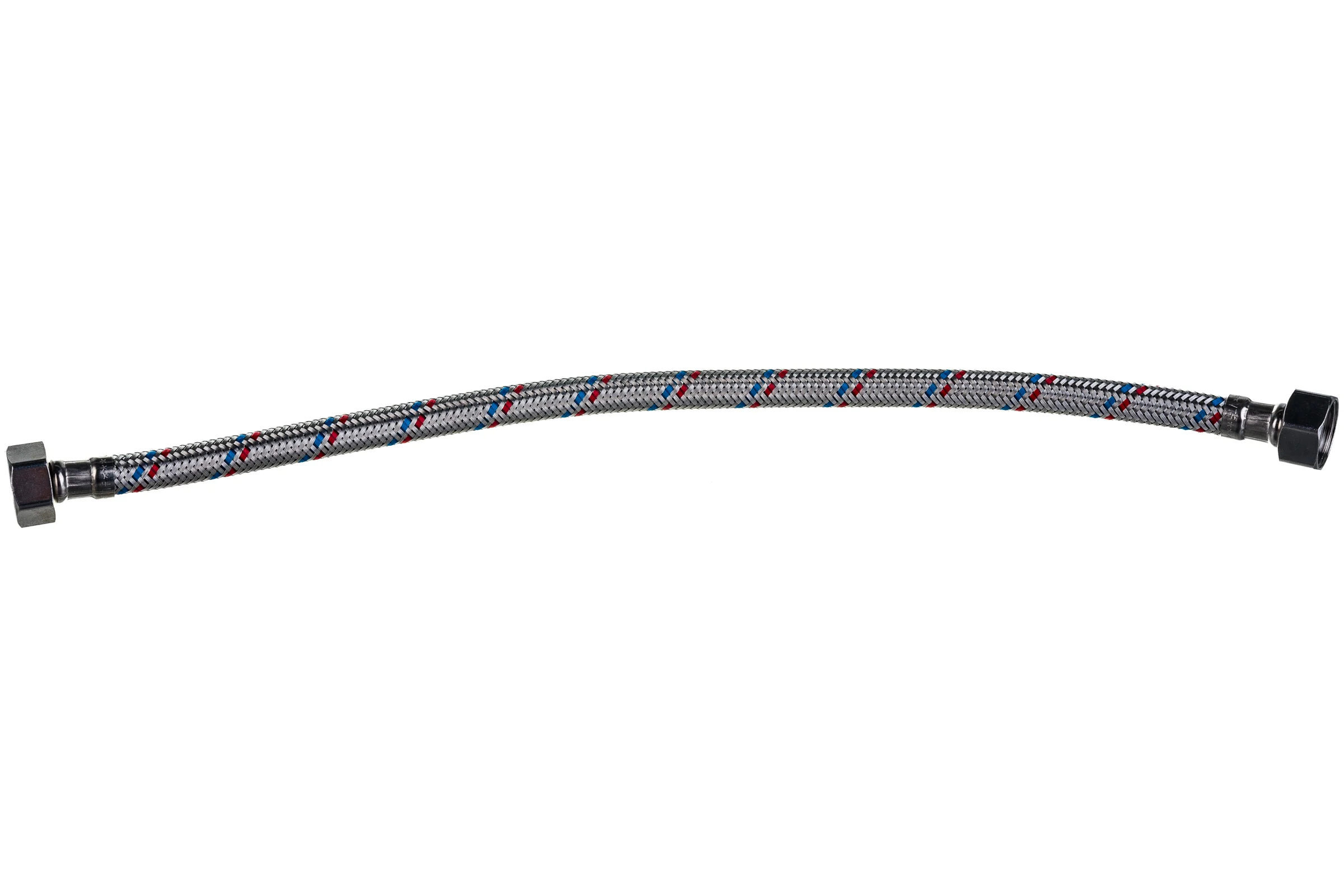 Гибкая подводка для воды (40 см; 1/2"; гайка-гайка) VALTEC VTf.001.IS.0404040