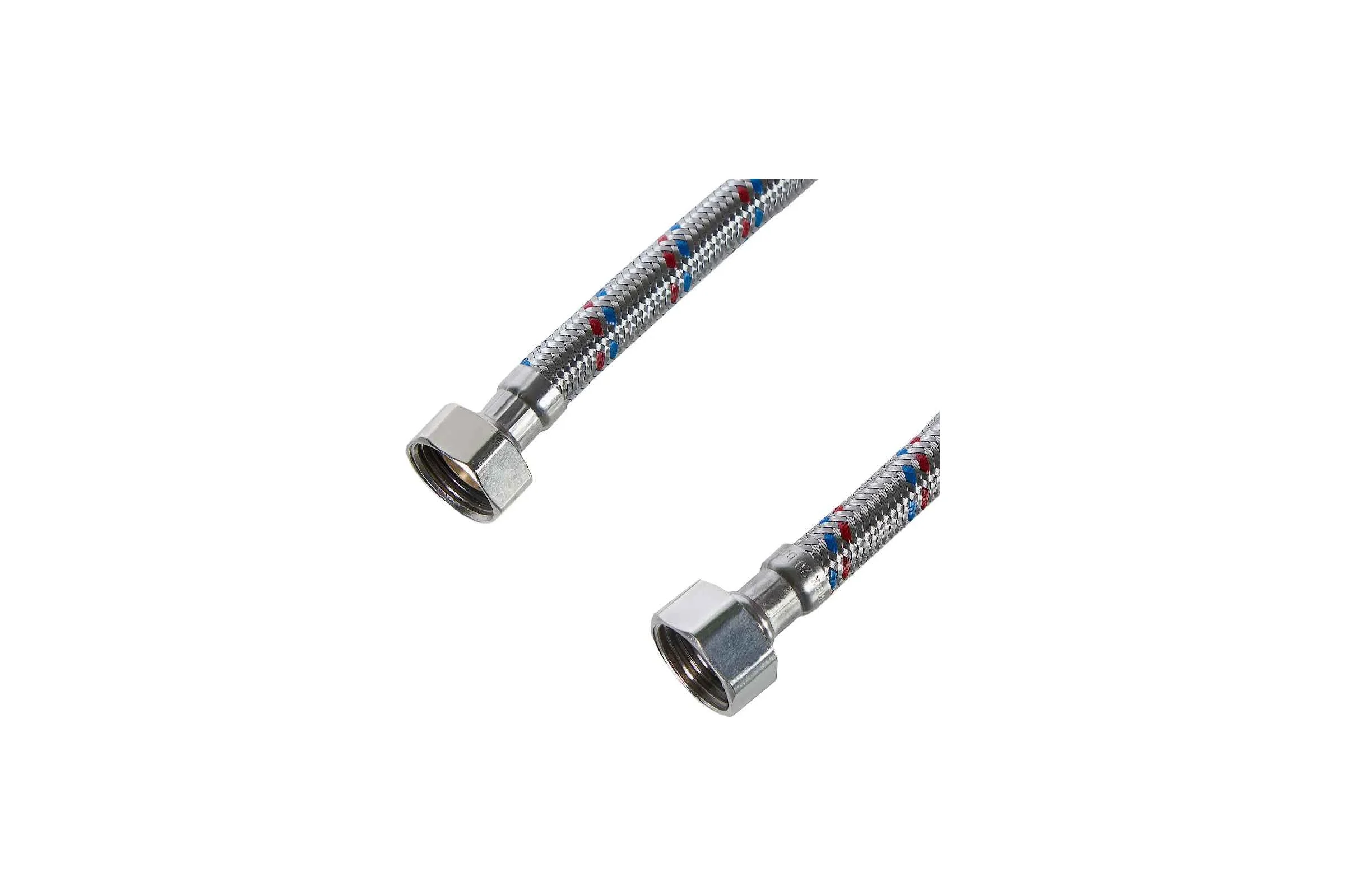 Гибкая подводка для воды (150 см; 1/2"; гайка-гайка) VALTEC VTf.001.IS.0404150