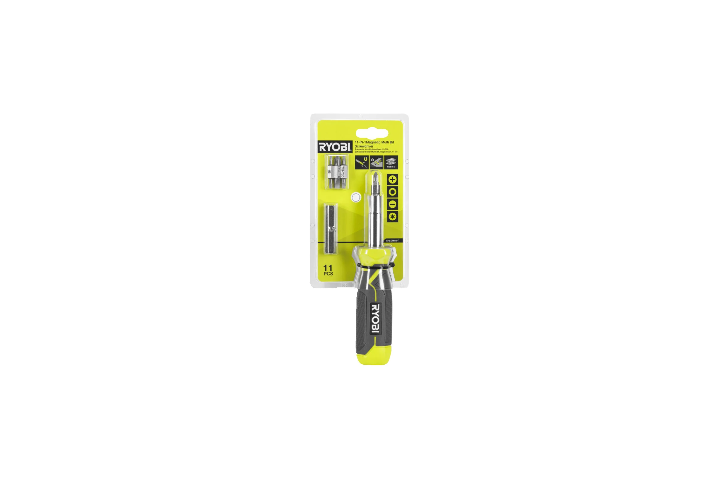 Отвертка со сменными битами Ryobi RHSDM1101 5132006049