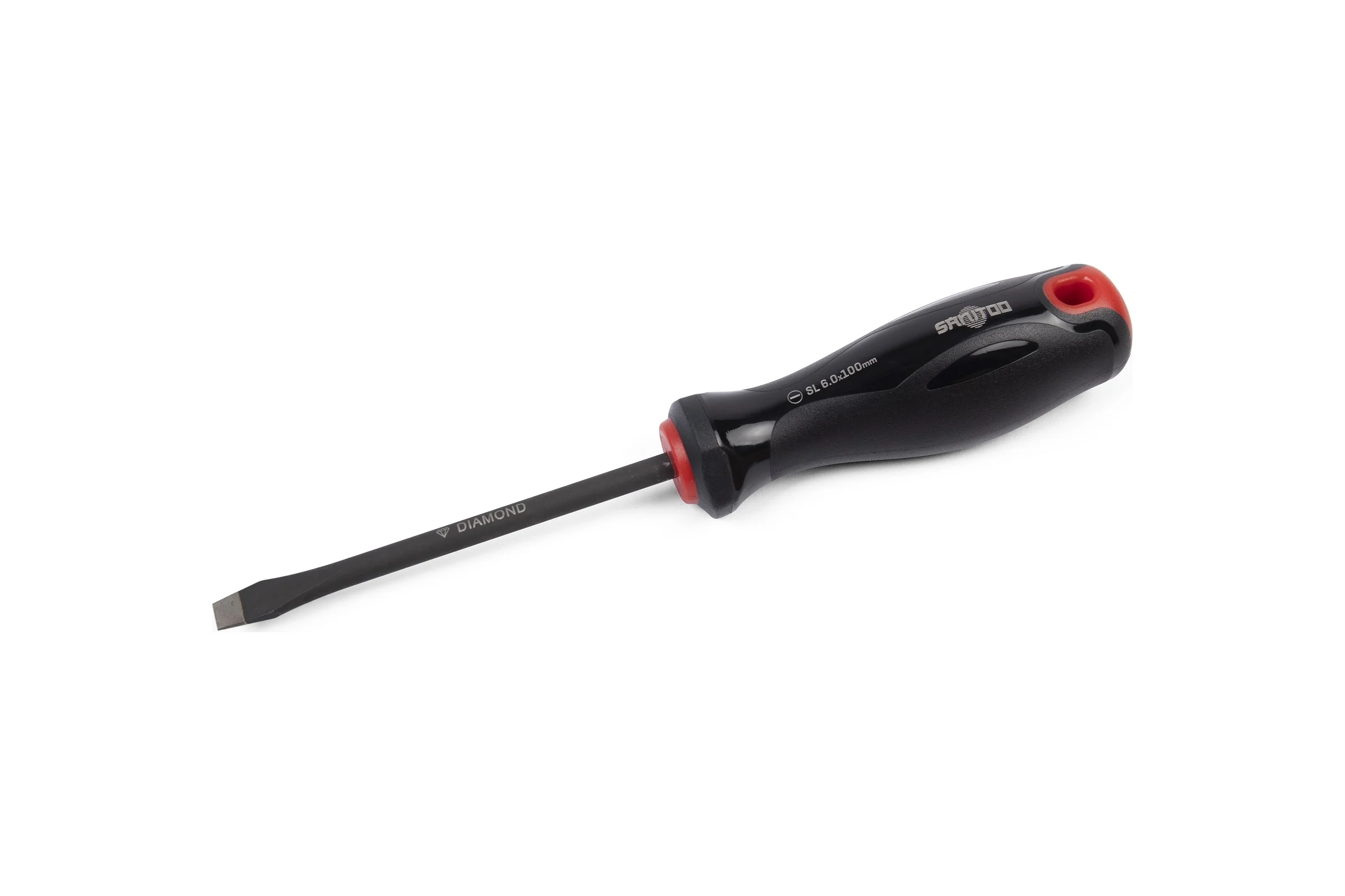 Отвертка Sanitoo PRO Diamond SL6.0x100 мм, с алмазным покрытием 3202