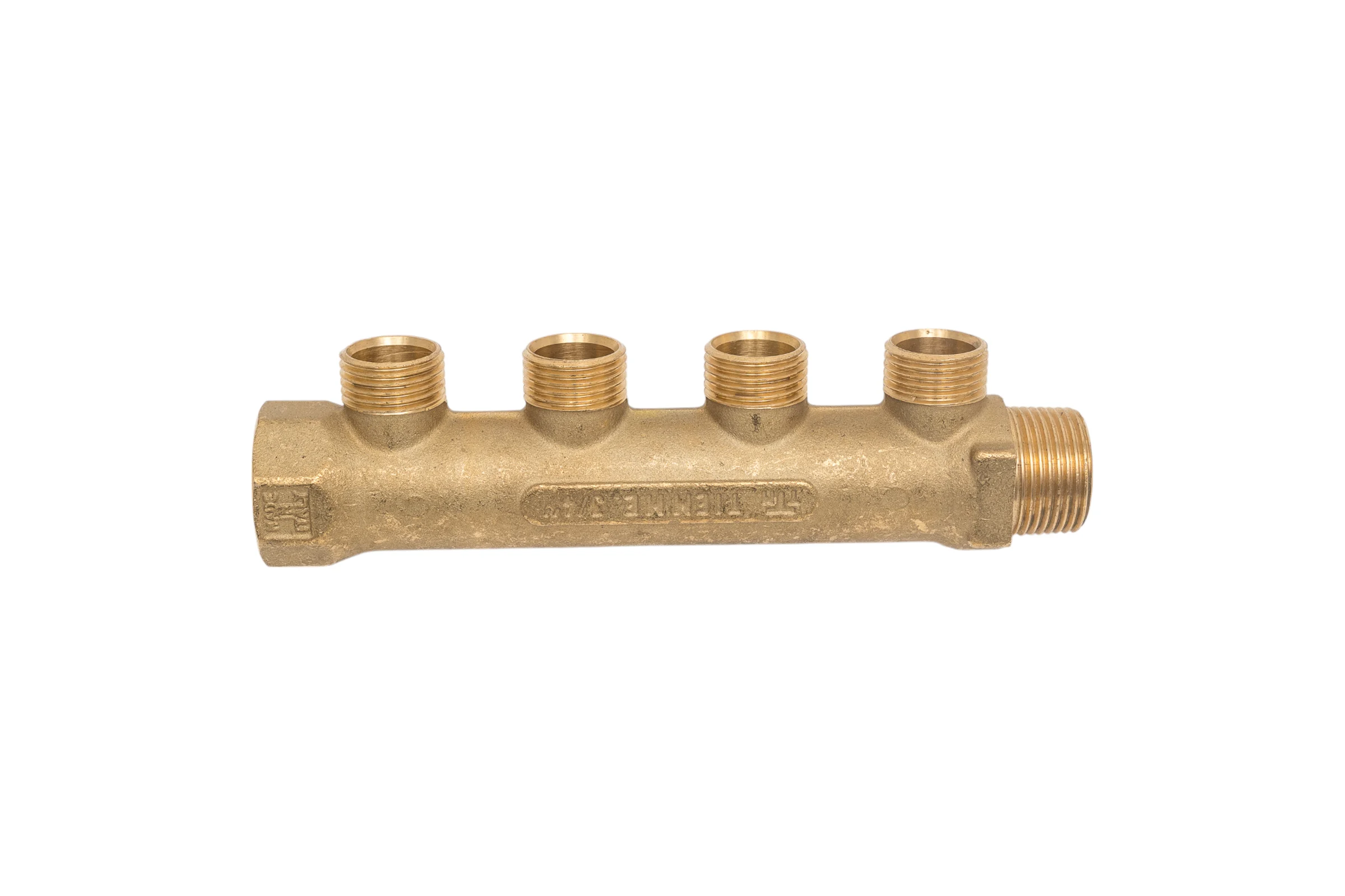 Коллектор Tiemme НВ 3/4", 4 выхода, 1/2", Н 36 мм 1910001